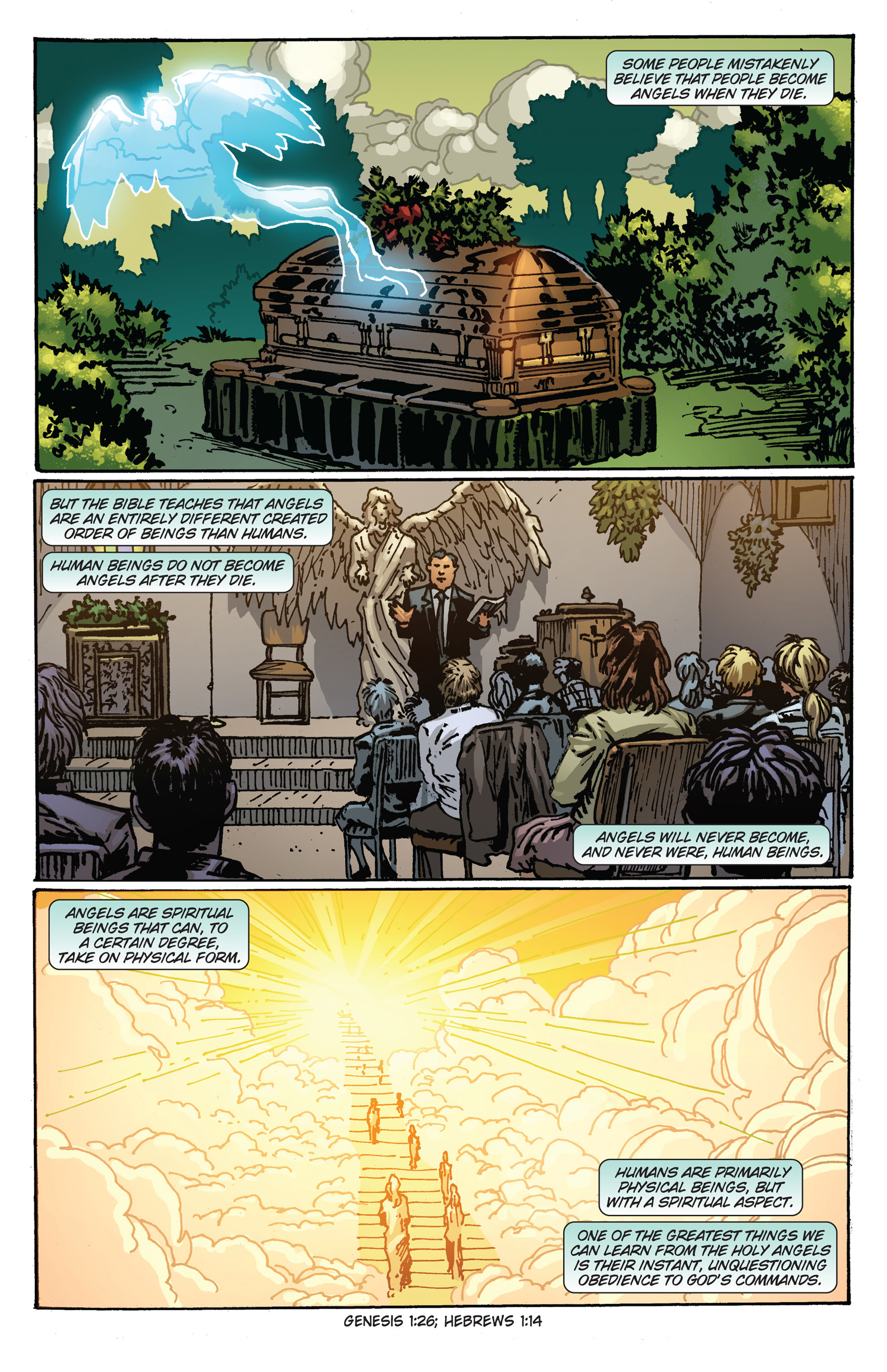 Read online 101 Questions About the Bible and Christianity comic -  Issue #2 - 10
