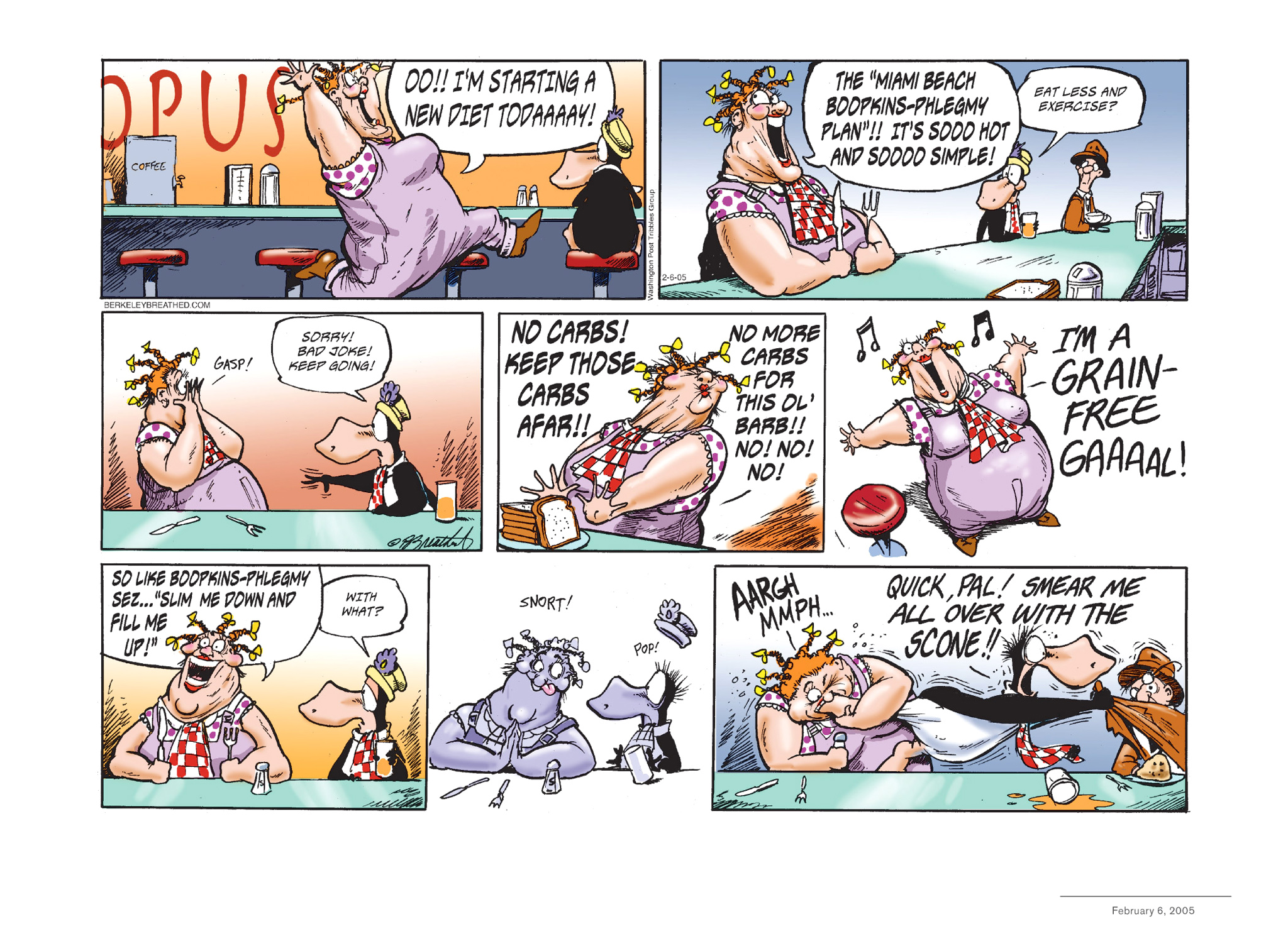 Read online Opus Complete Sunday Strips From 2003-2008 comic -  Issue # TPB (Part 1) - 70