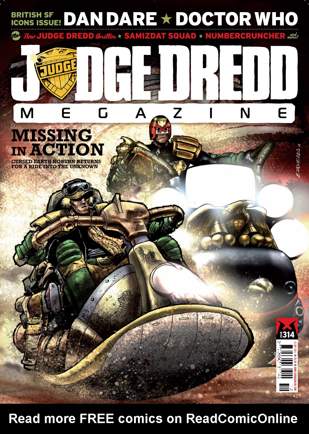 Read online Judge Dredd Megazine (Vol. 5) comic -  Issue #314 - 1