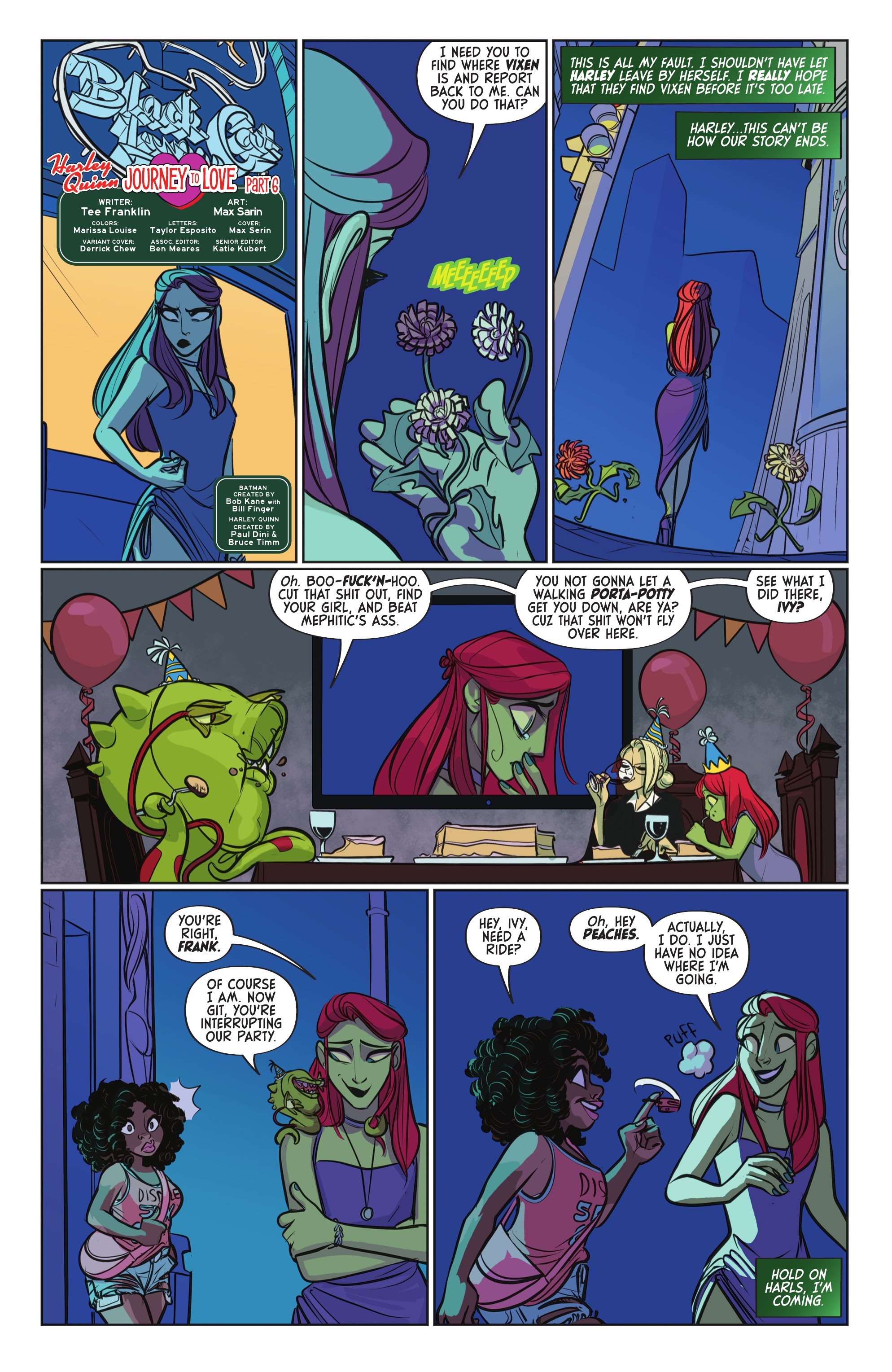 Read online Harley Quinn: The Animated Series: The Eat. Bang! Kill. Tour comic -  Issue #6 - 3