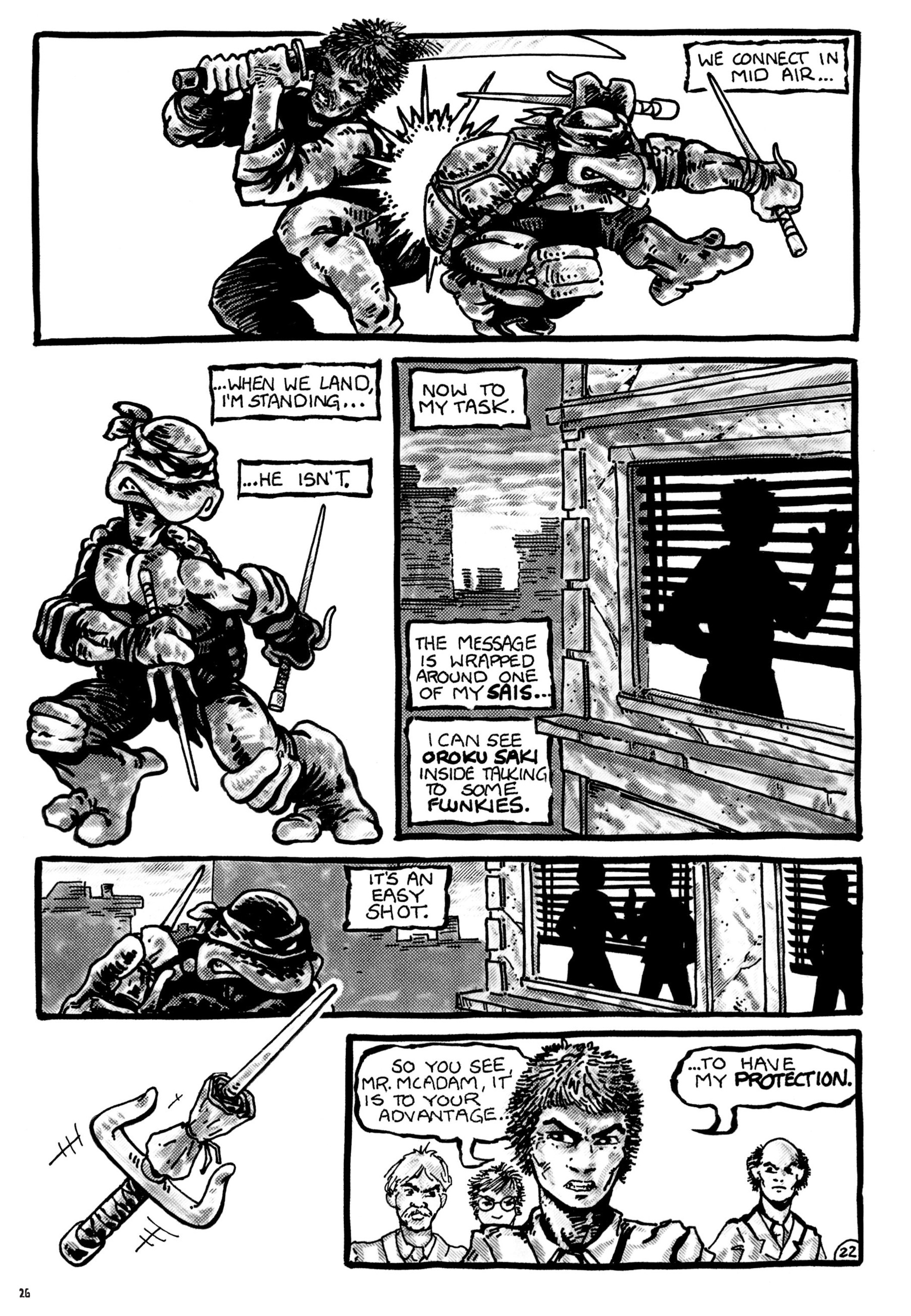 Read online Teenage Mutant Ninja Turtles: The Ultimate Collection comic -  Issue # TPB 1 (Part 1) - 26