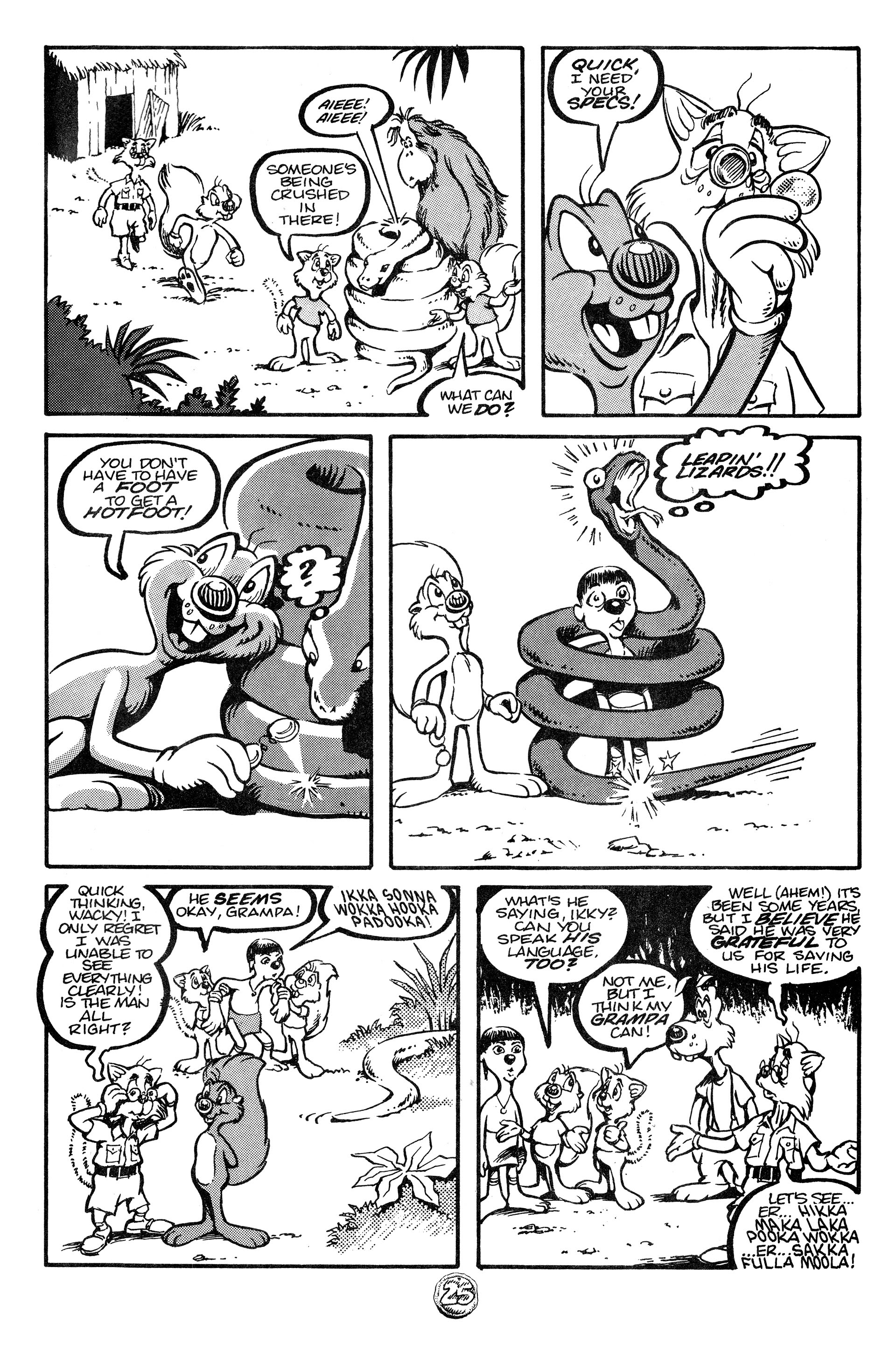 Read online Wacky Squirrel Summer Fun Special comic -  Issue # Full - 27