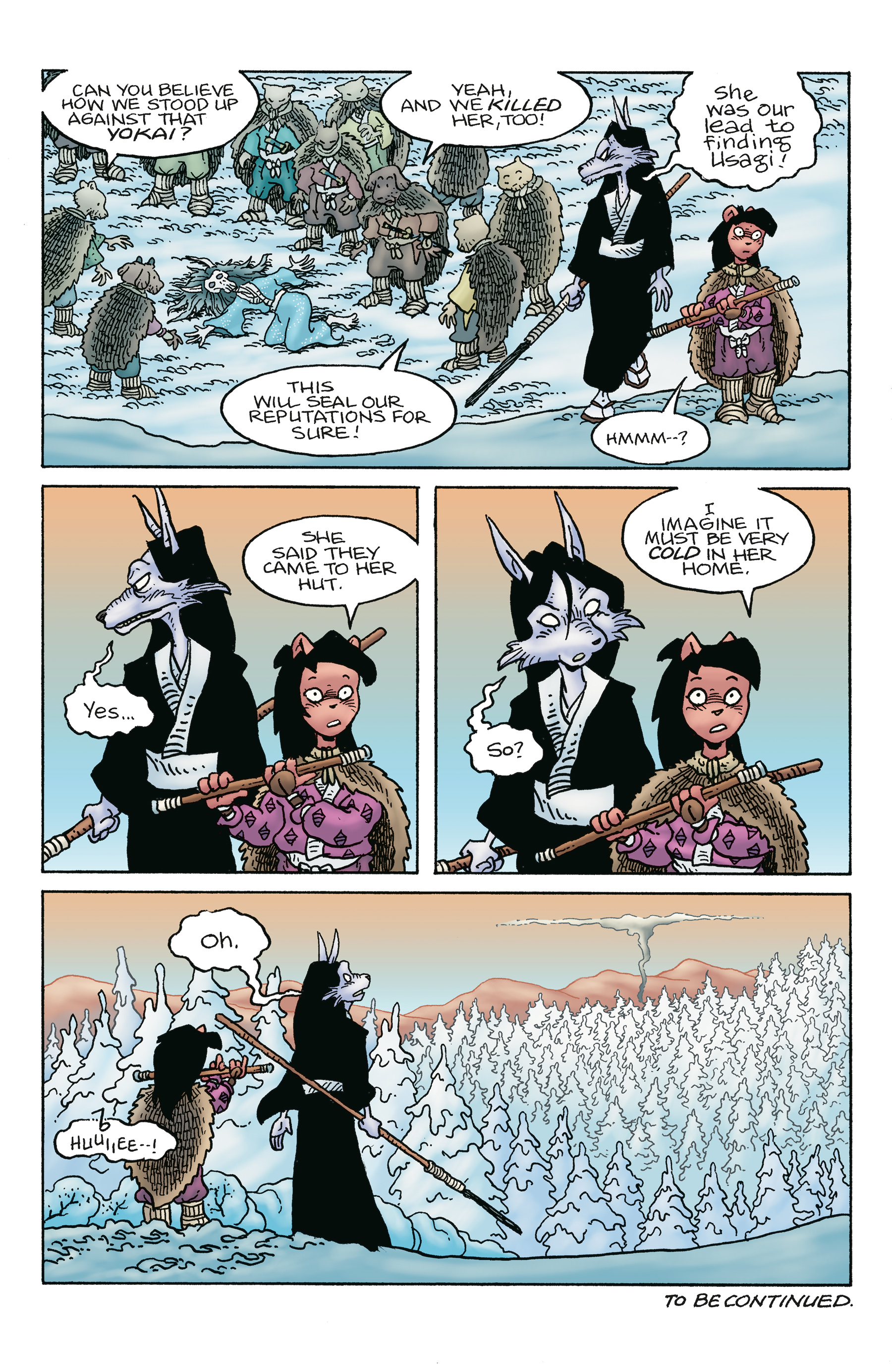 Read online Usagi Yojimbo: Ice and Snow comic -  Issue #3 - 26