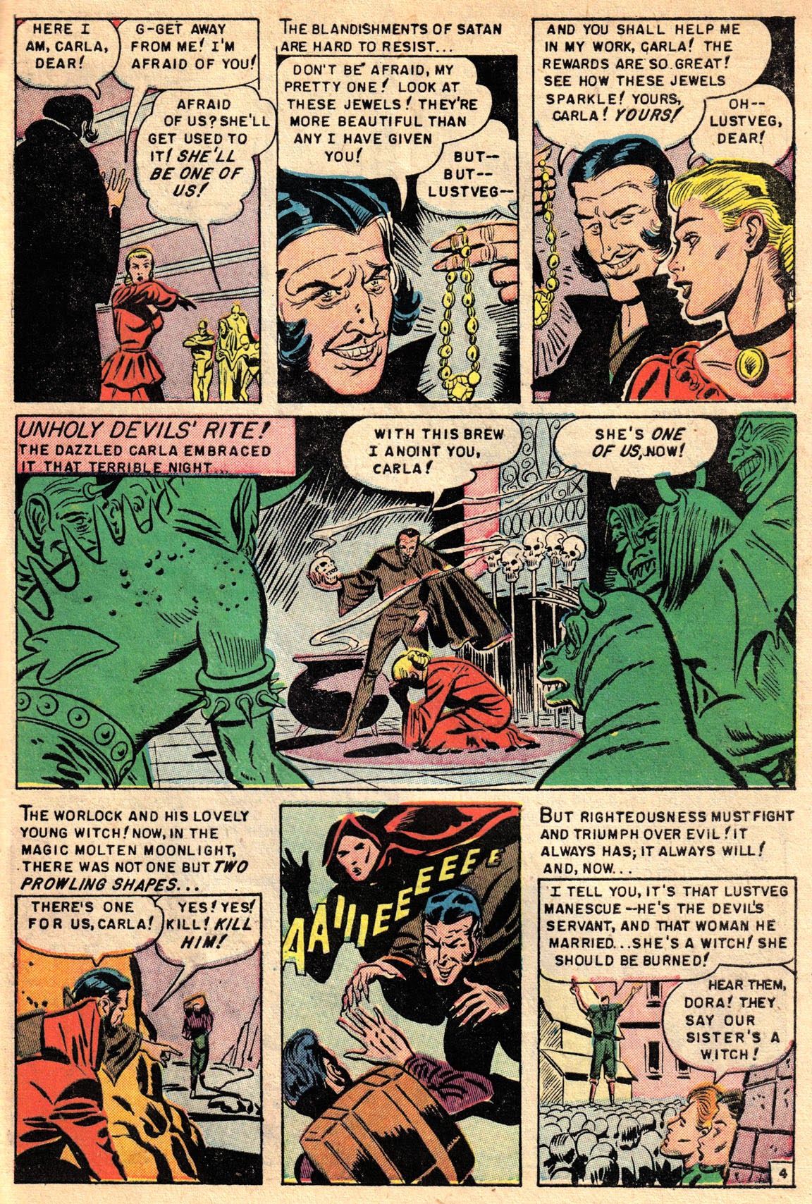 Read online Witchcraft (1952) comic -  Issue #5 - 31