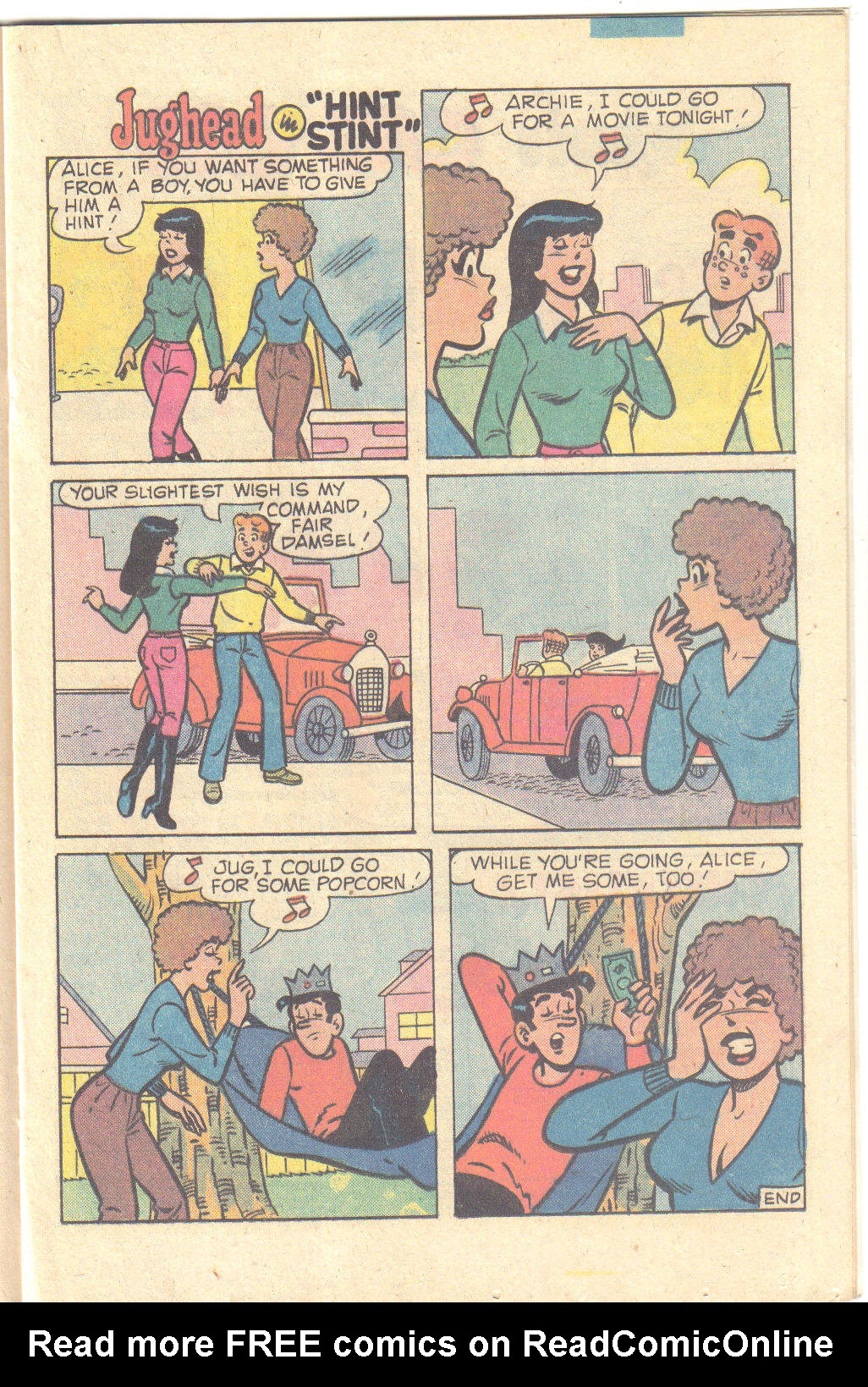 Read online Jughead's Jokes comic -  Issue #73 - 17