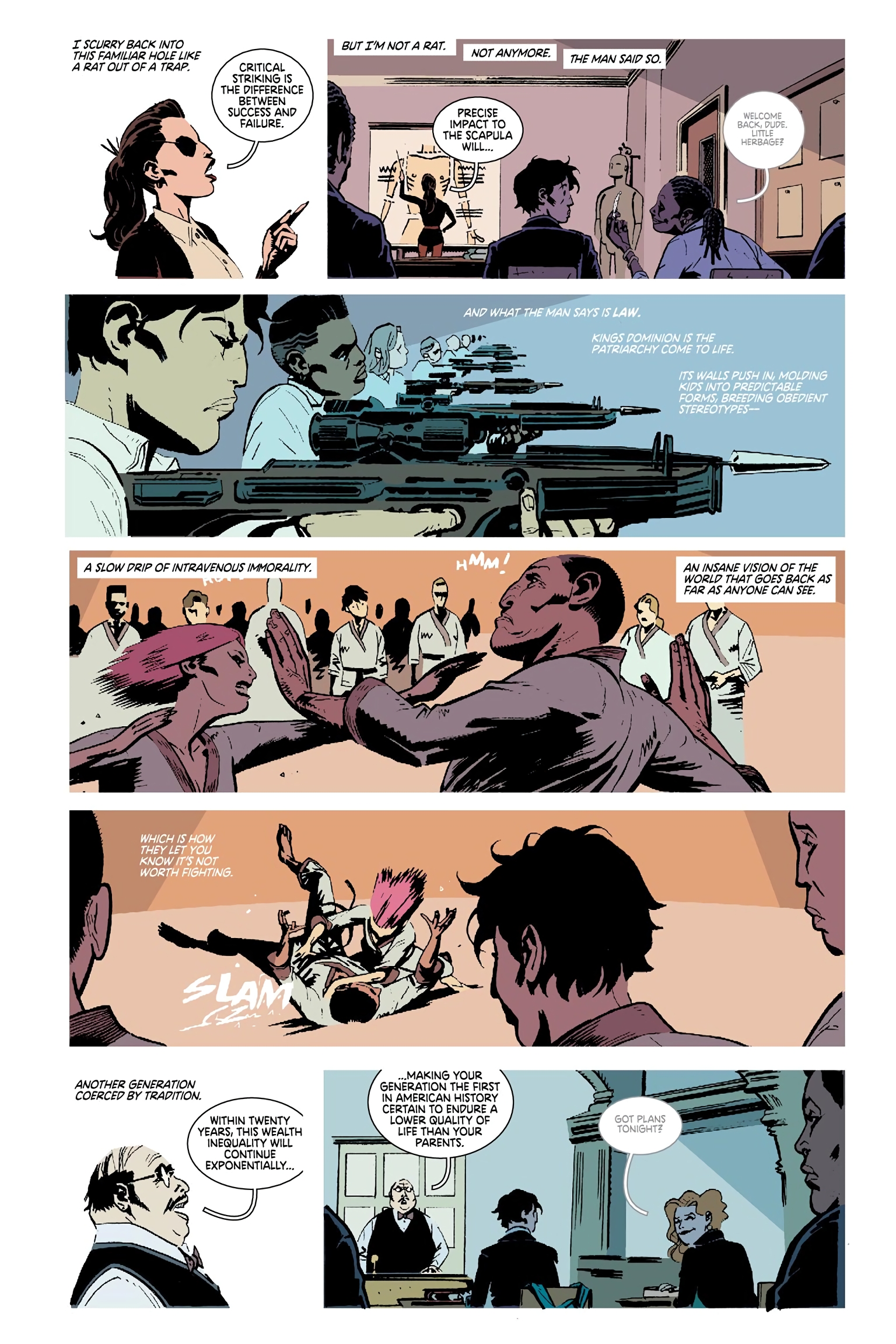Read online Deadly Class comic -  Issue # _Deluxe Edition Teen Age Riot (Part 2) - 72