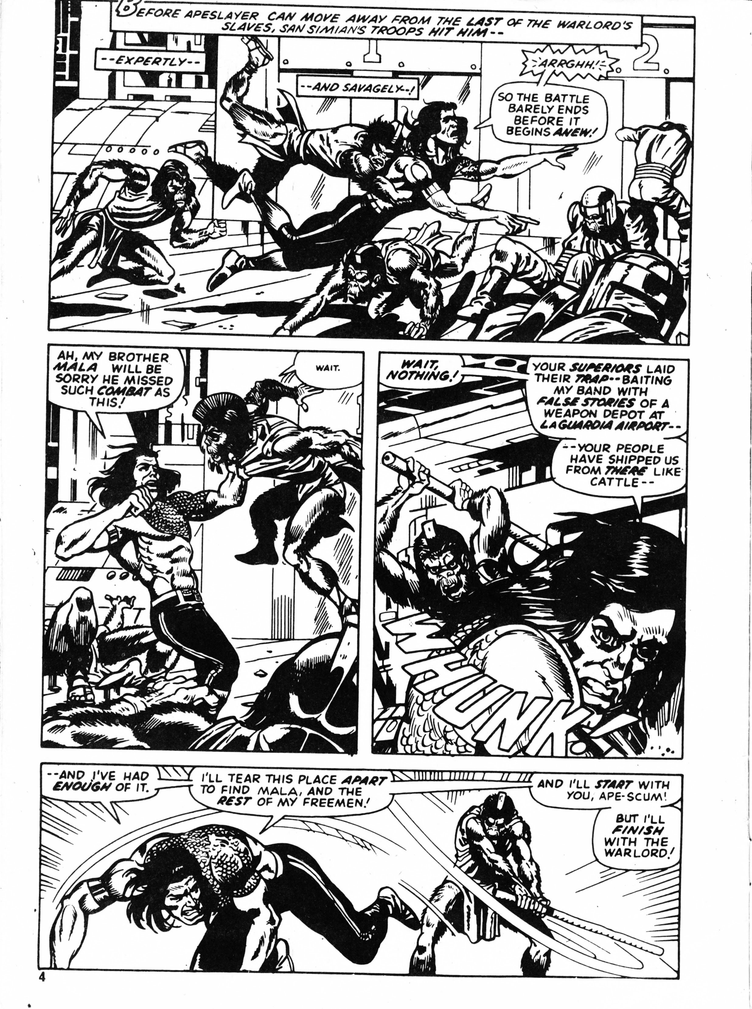 Read online Planet of the Apes (1974) comic -  Issue #29 - 4