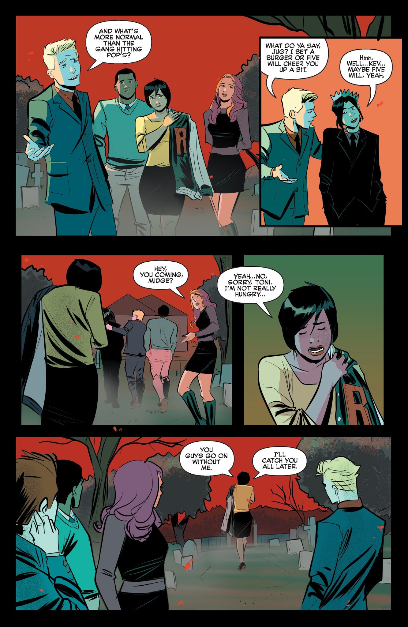Read online Jughead The Hunger comic -  Issue #9 - 6