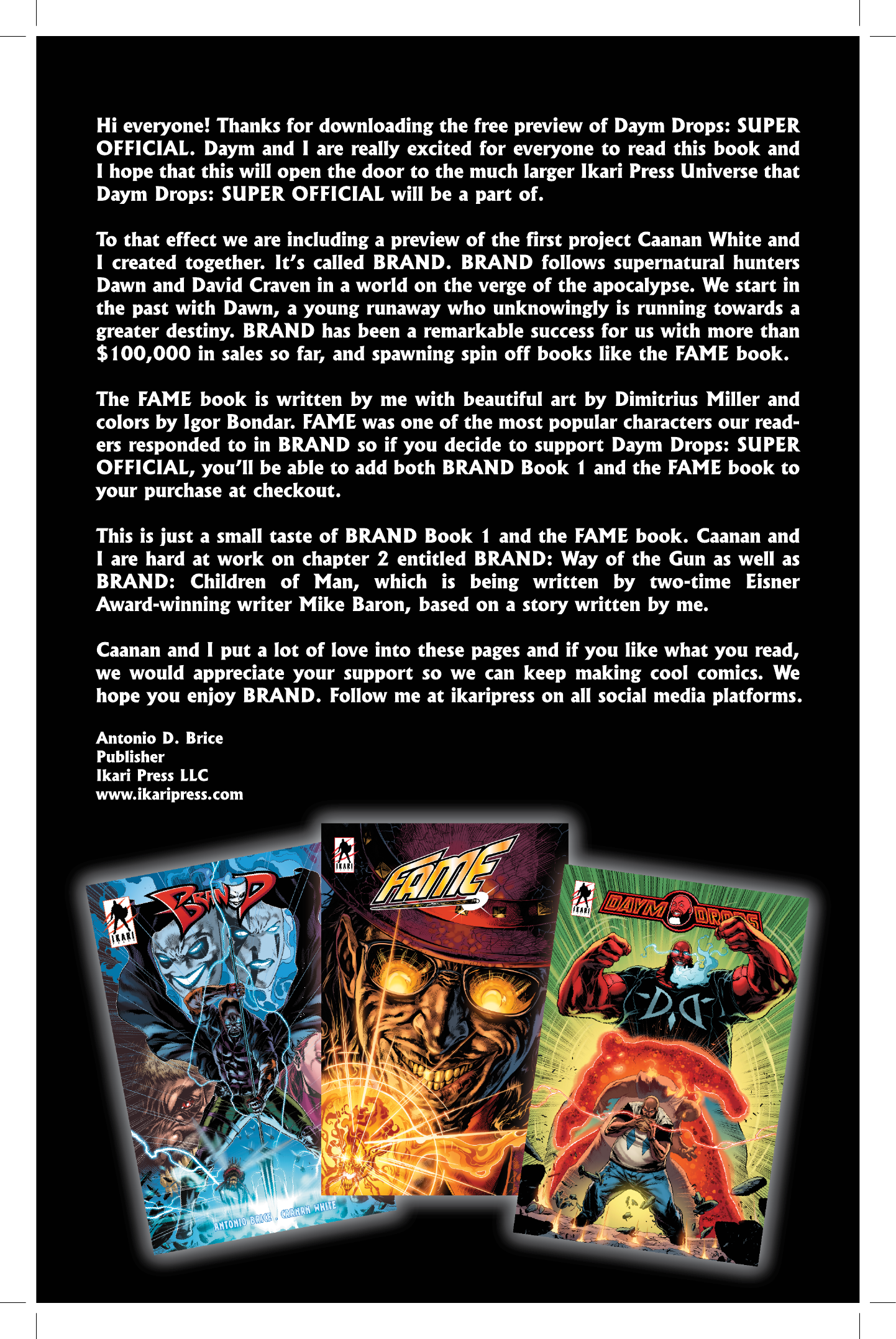 Read online DayM Drops comic -  Issue #1 - 8