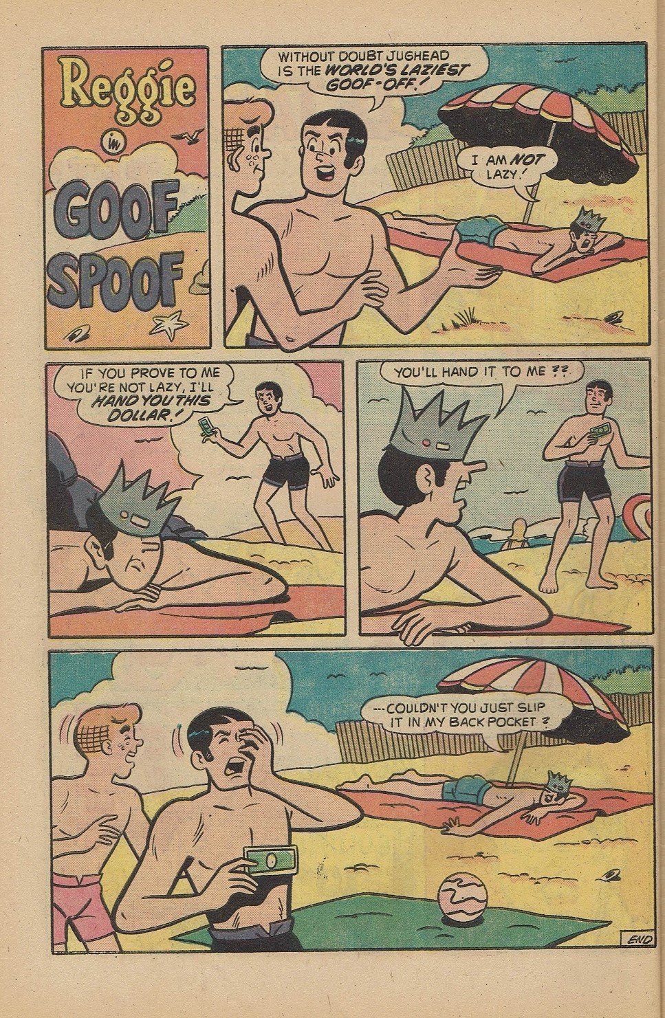 Read online Reggie's Wise Guy Jokes comic -  Issue #35 - 30