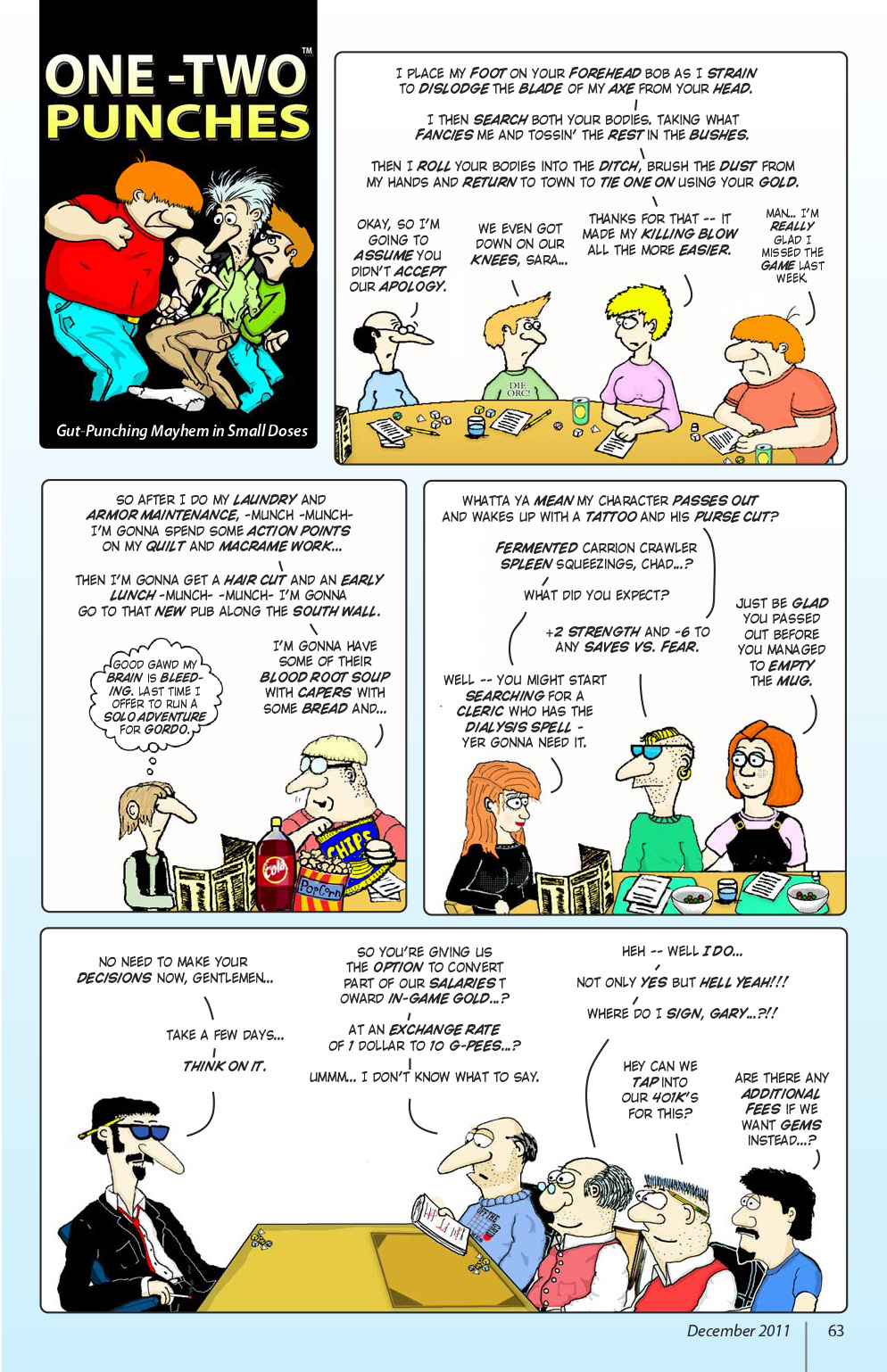 Read online Knights of the Dinner Table comic -  Issue #182 - 65