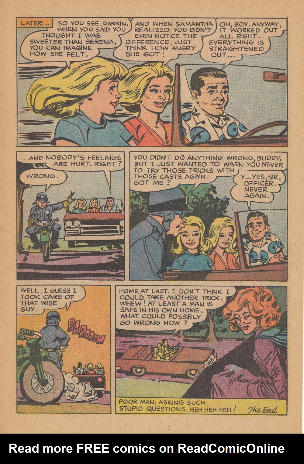 Read online Bewitched comic -  Issue #13 - 15