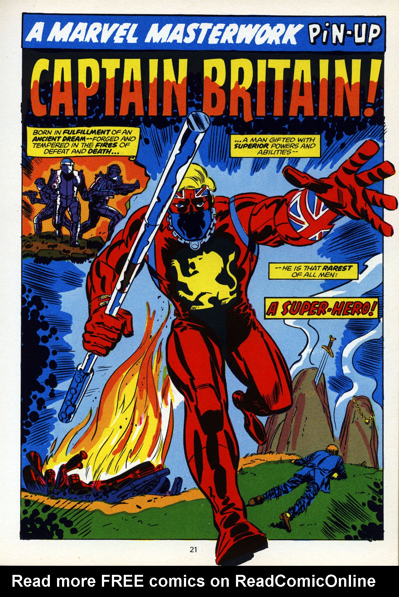 Read online Captain Britain (1976) comic -  Issue # _Annual - 20
