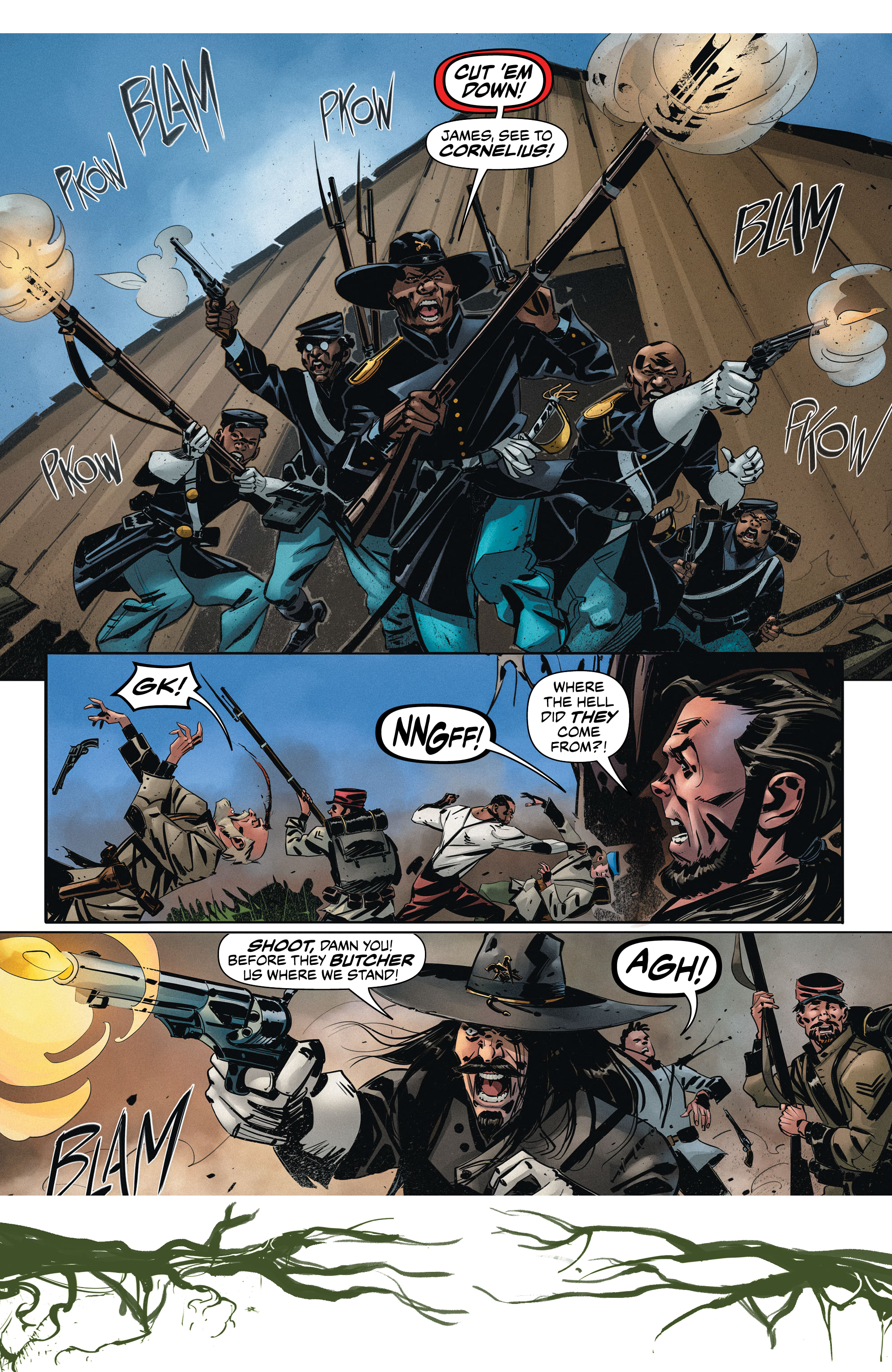 Read online Swamp God comic -  Issue #1 - 8