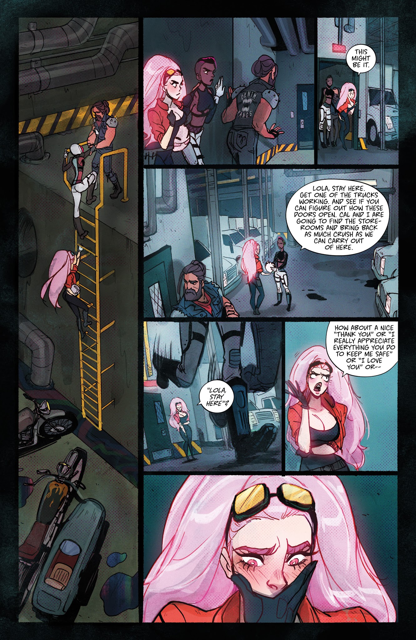 Read online Motor Crush comic -  Issue #8 - 21