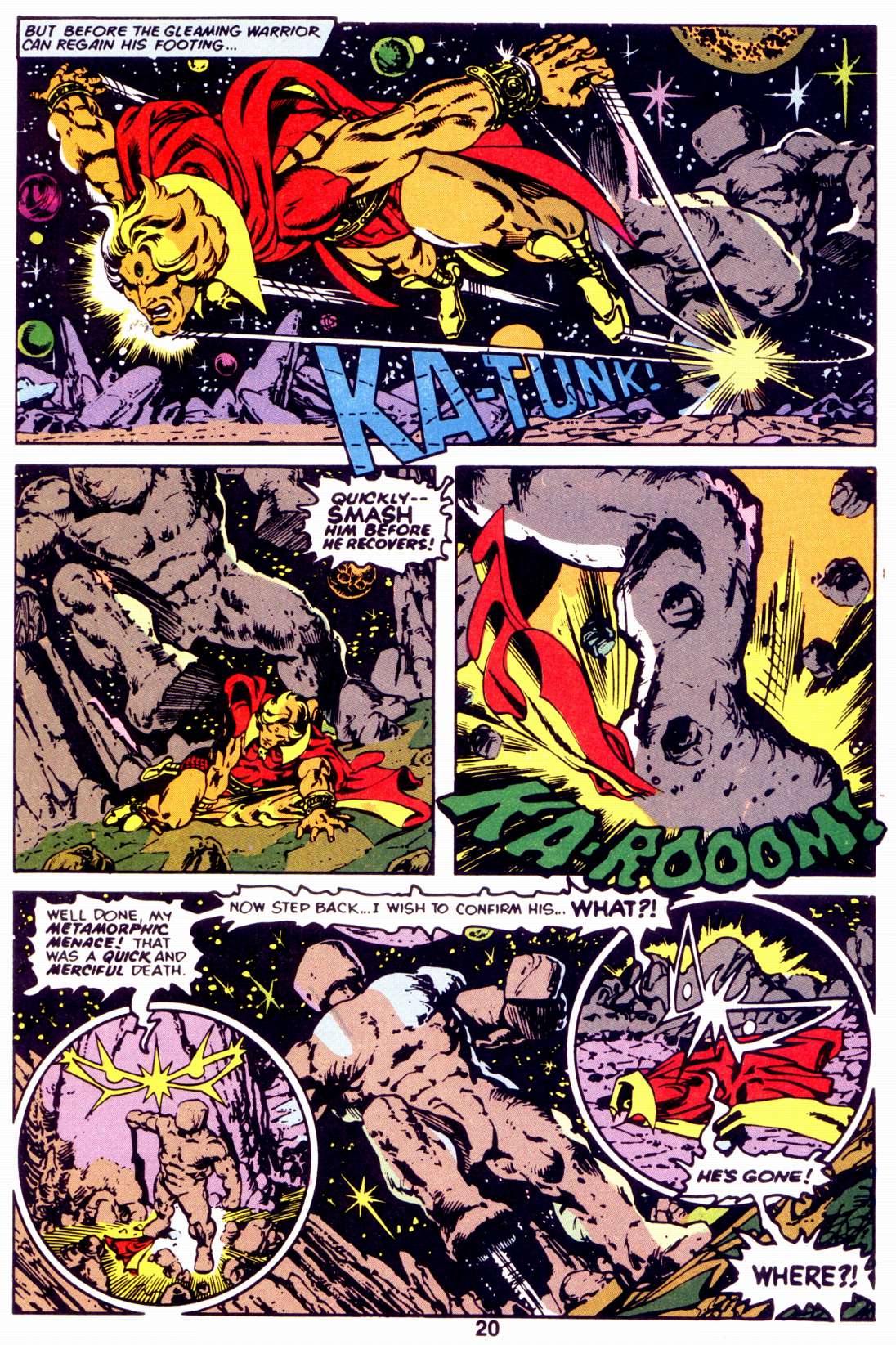 Read online Warlock (1982) comic -  Issue #4 - 22