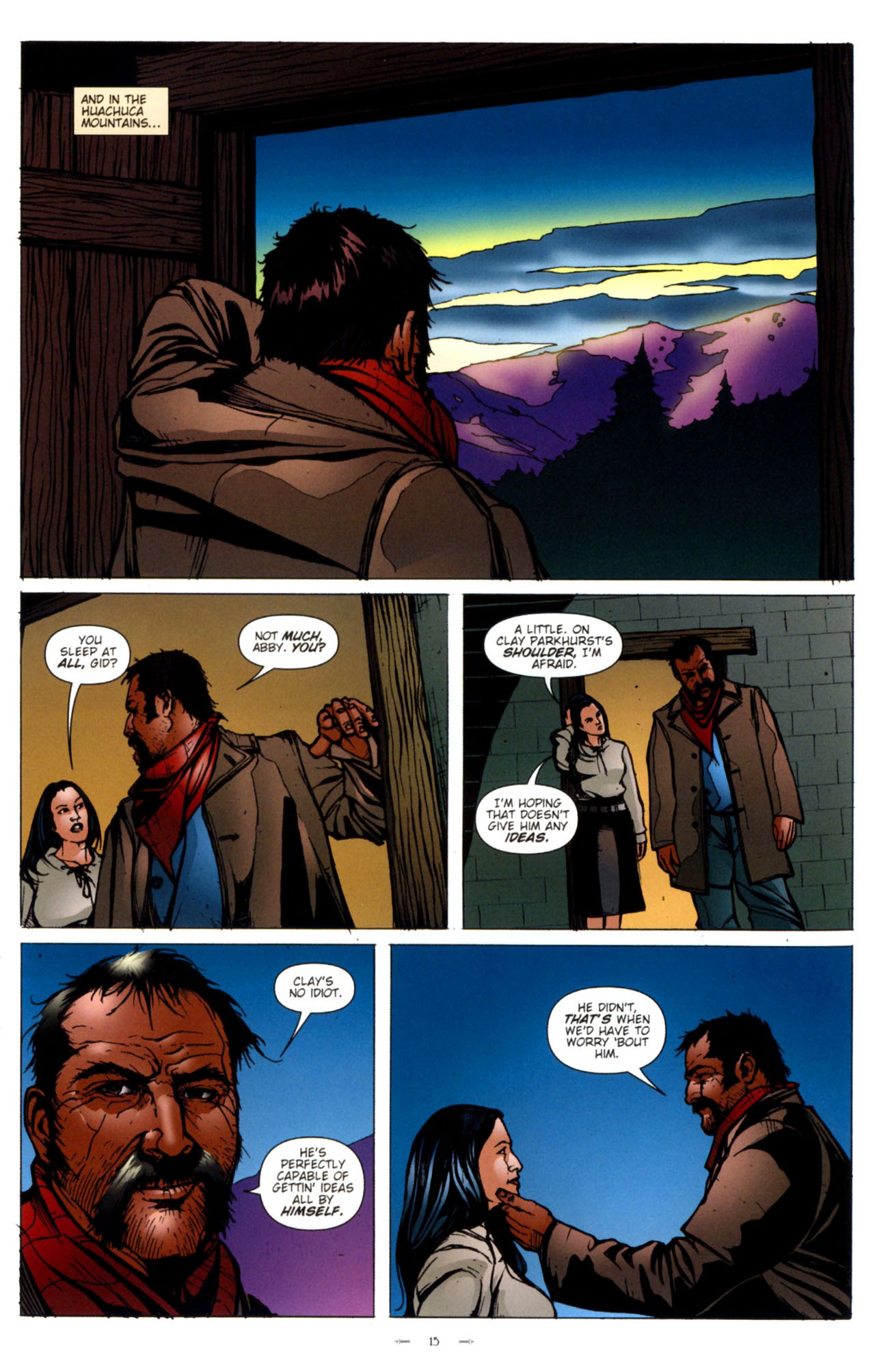 Read online Desperadoes: Banners of Gold comic -  Issue #3 - 17