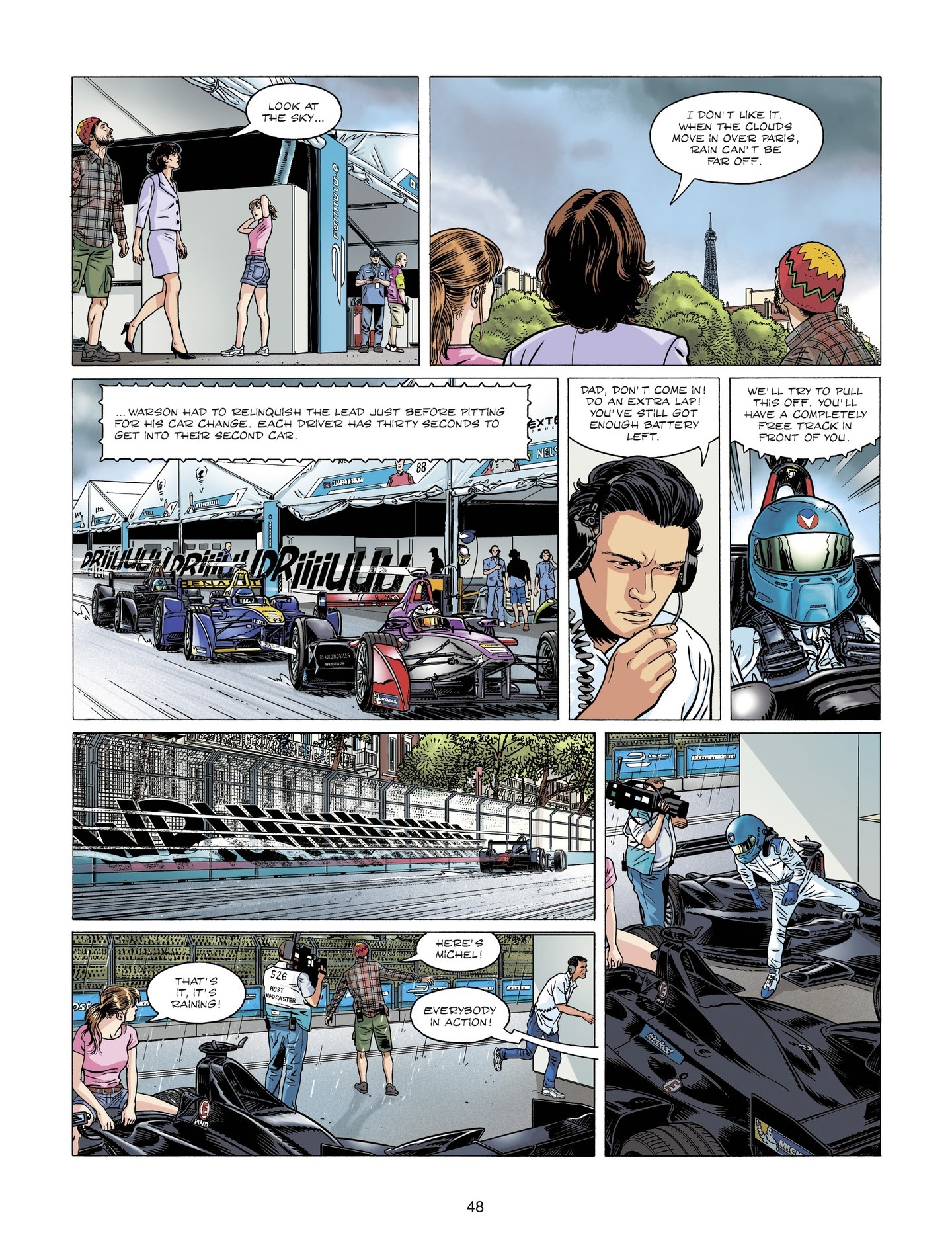Read online Michel Vaillant comic -  Issue #5 - 48