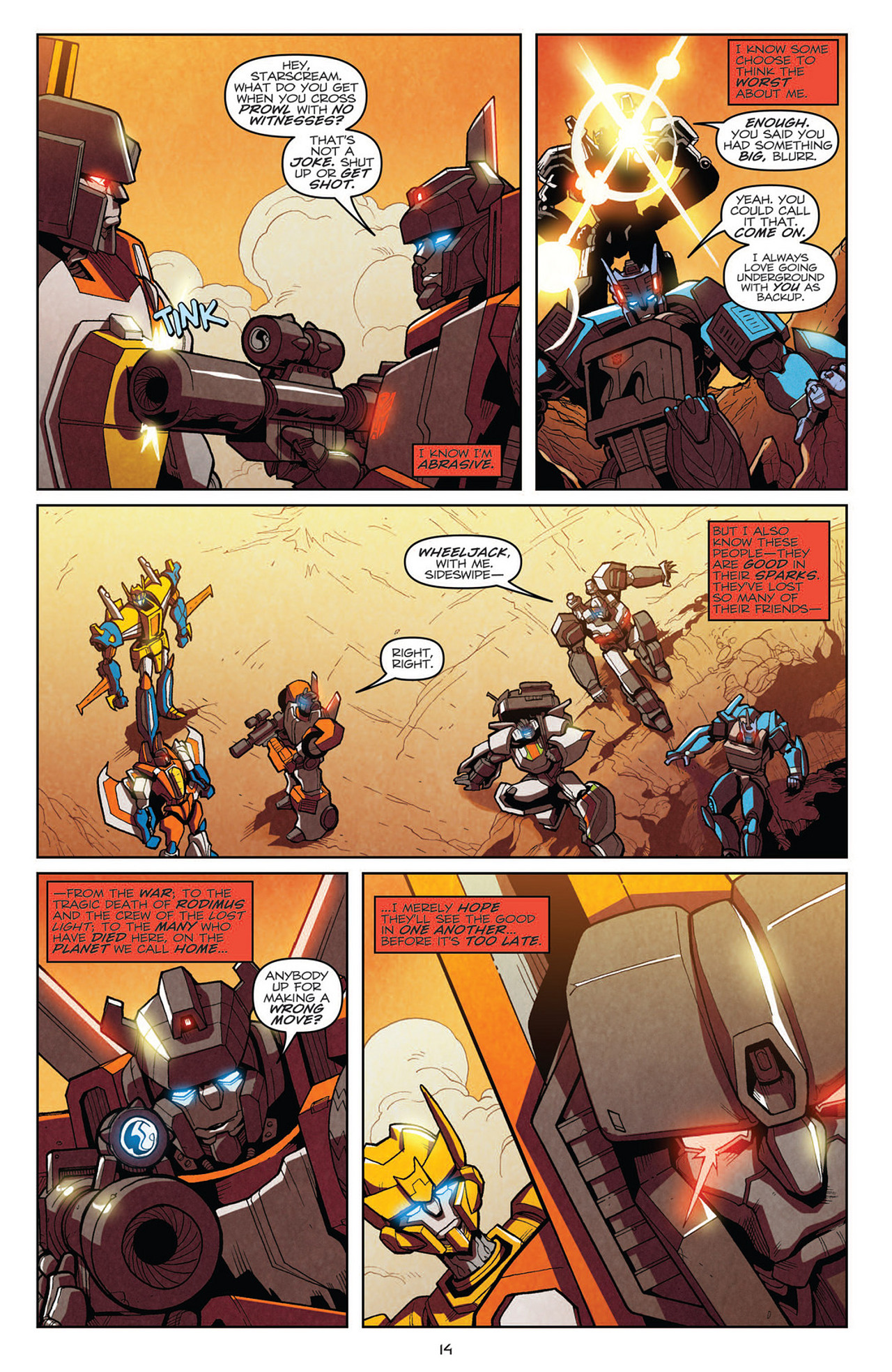 Read online Transformers: Robots In Disguise (2012) comic -  Issue # _Annual - 15