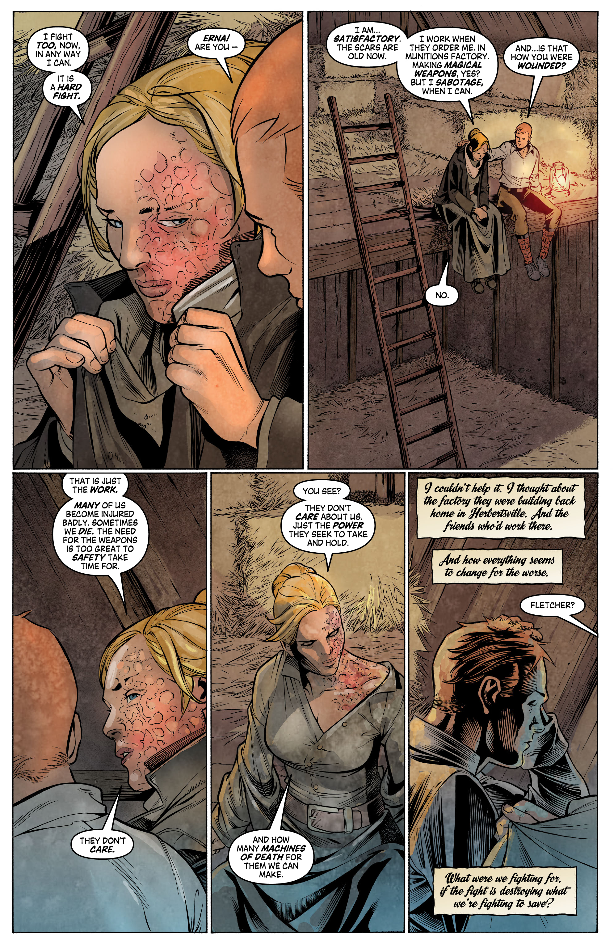Read online Arrowsmith: Behind Enemy Lines comic -  Issue #3 - 18