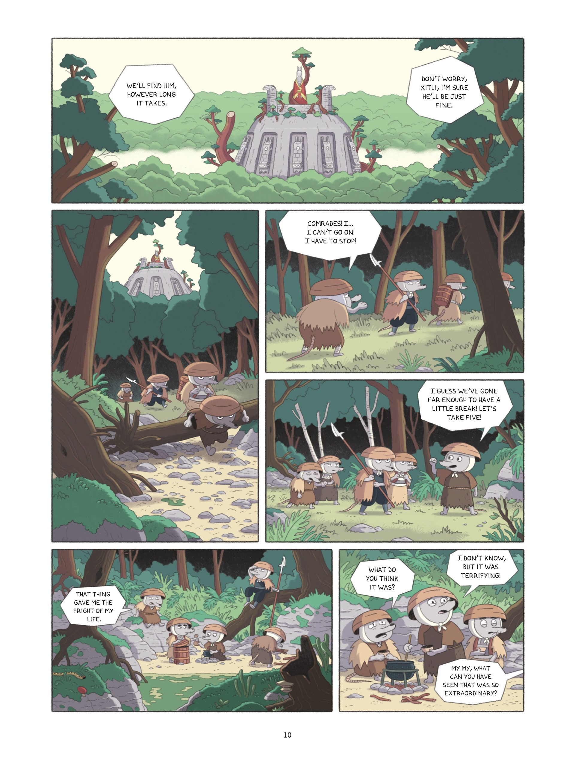 Read online Menji and the Ruins of Mount Mystery comic -  Issue # Full - 10