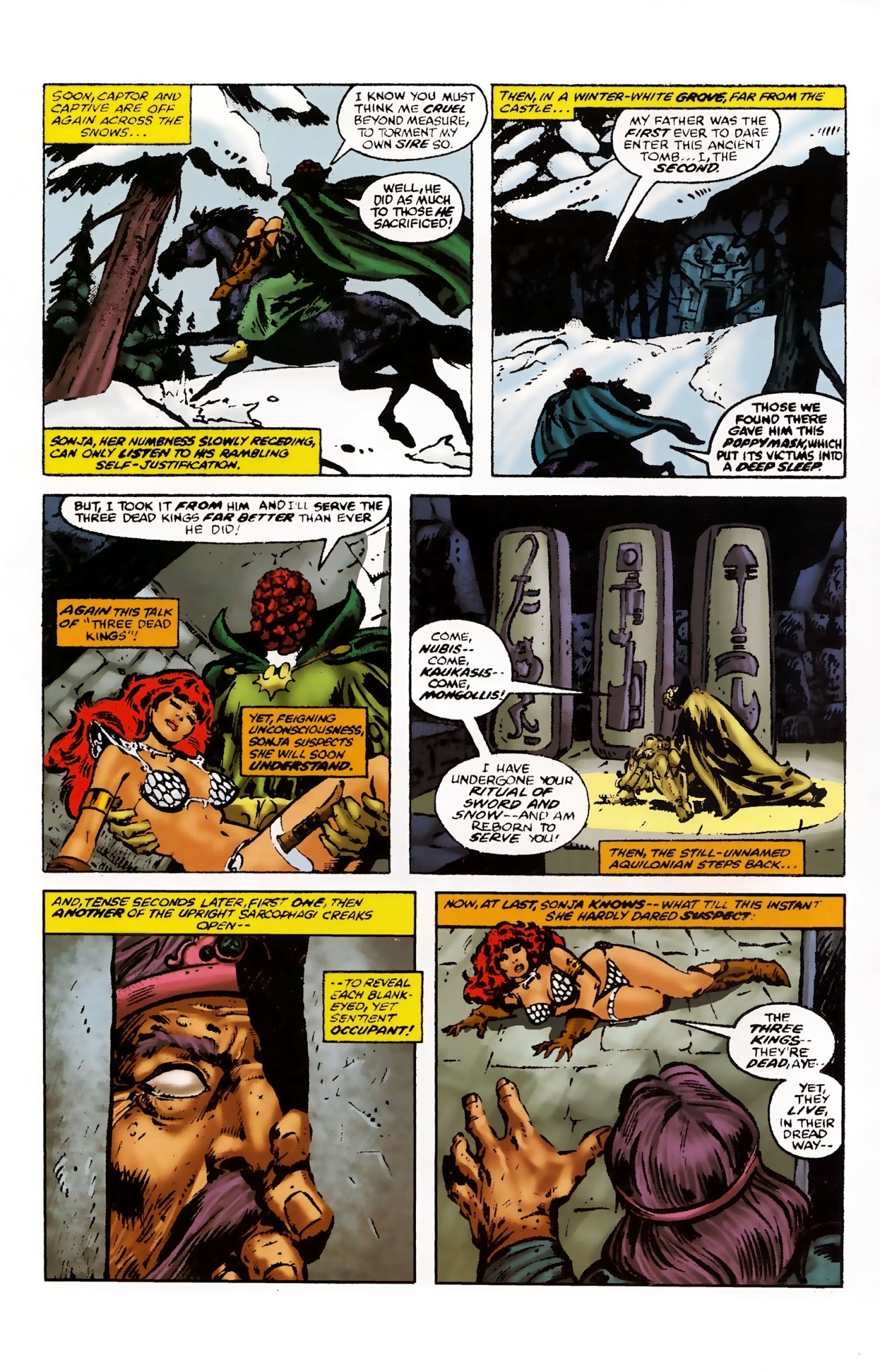 Read online The Adventures of Red Sonja comic -  Issue # TPB 3 - 138