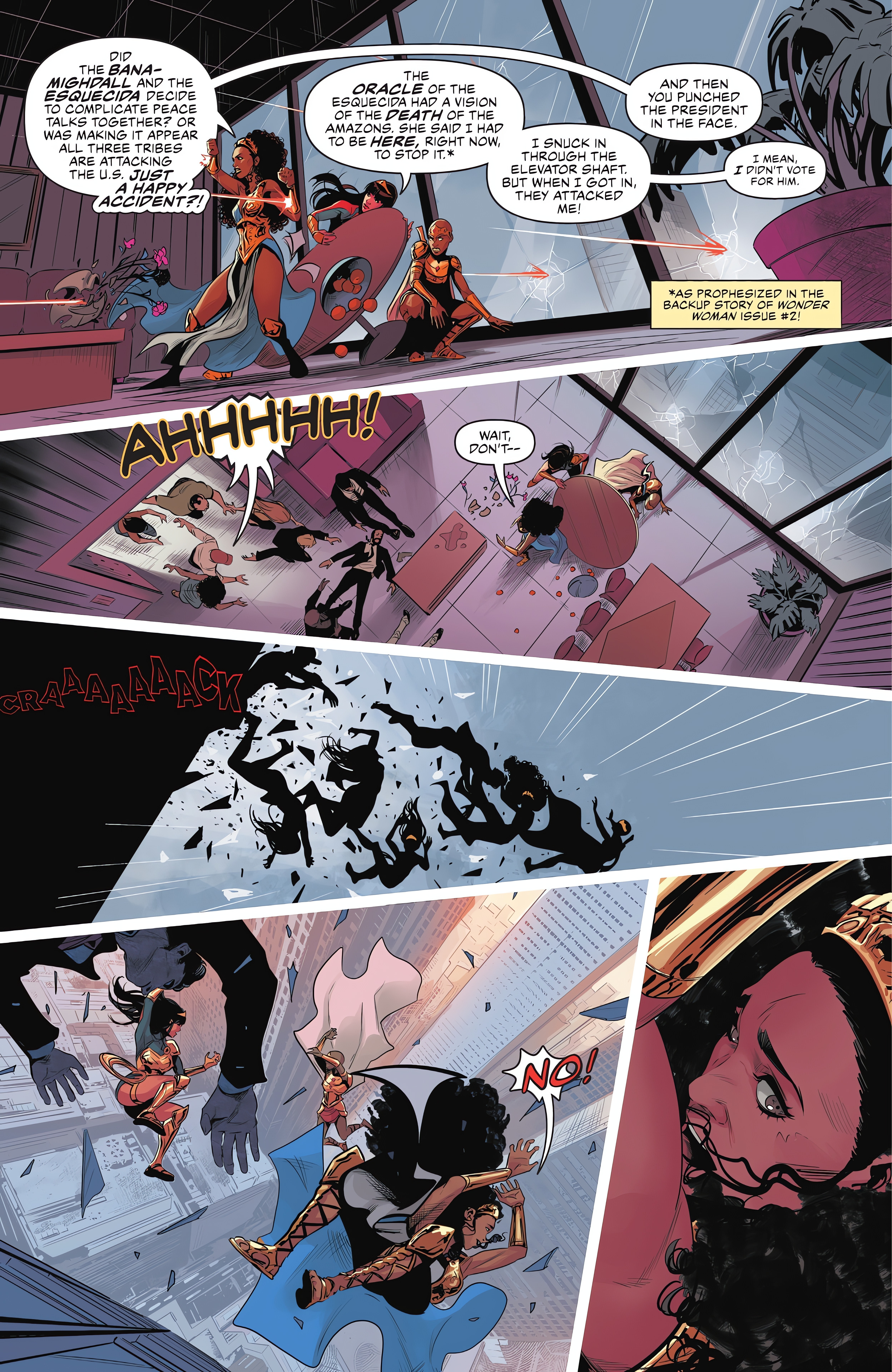 Read online Amazons Attack (2023) comic -  Issue #1 - 19