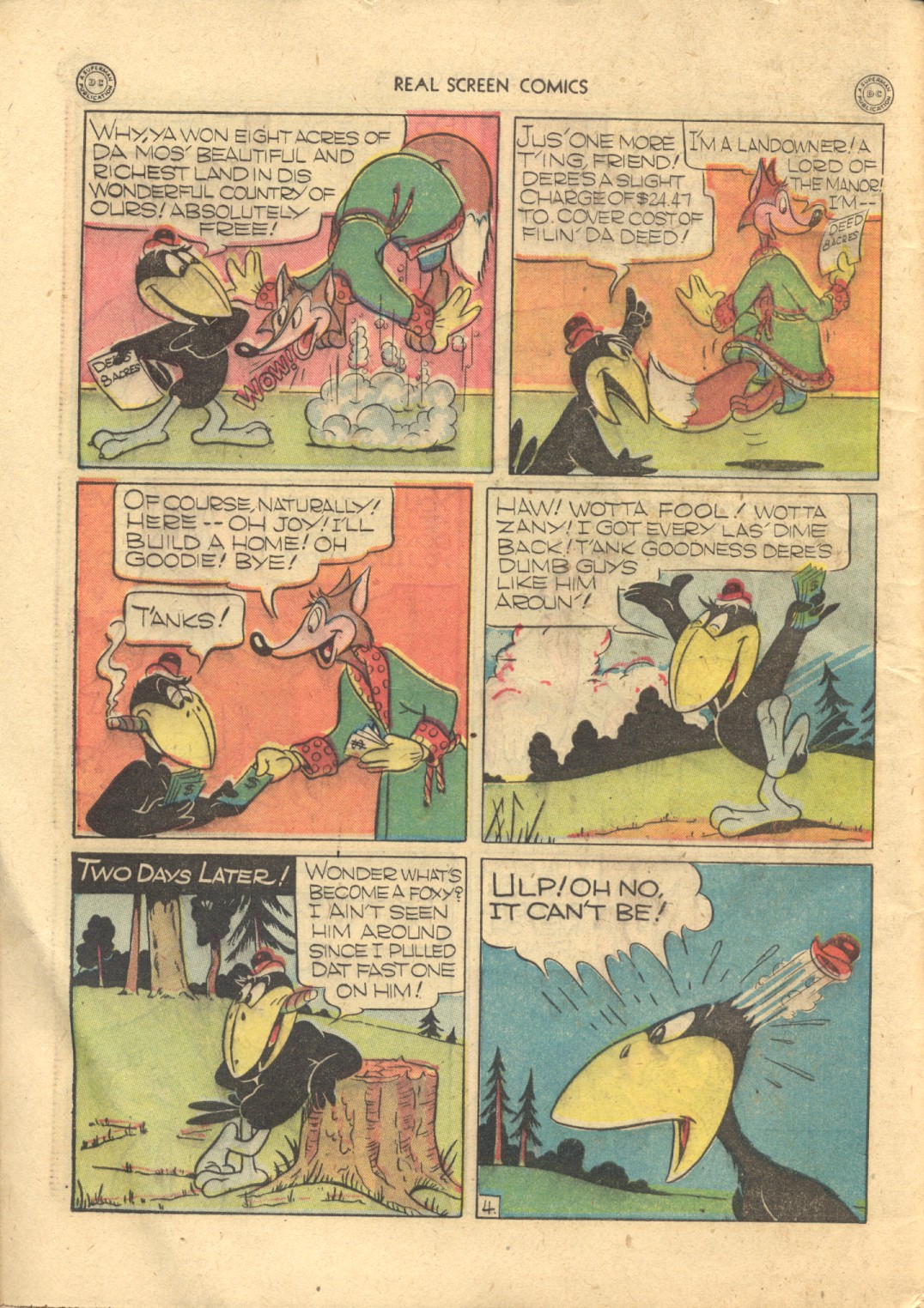 Read online Real Screen Comics comic -  Issue #19 - 6
