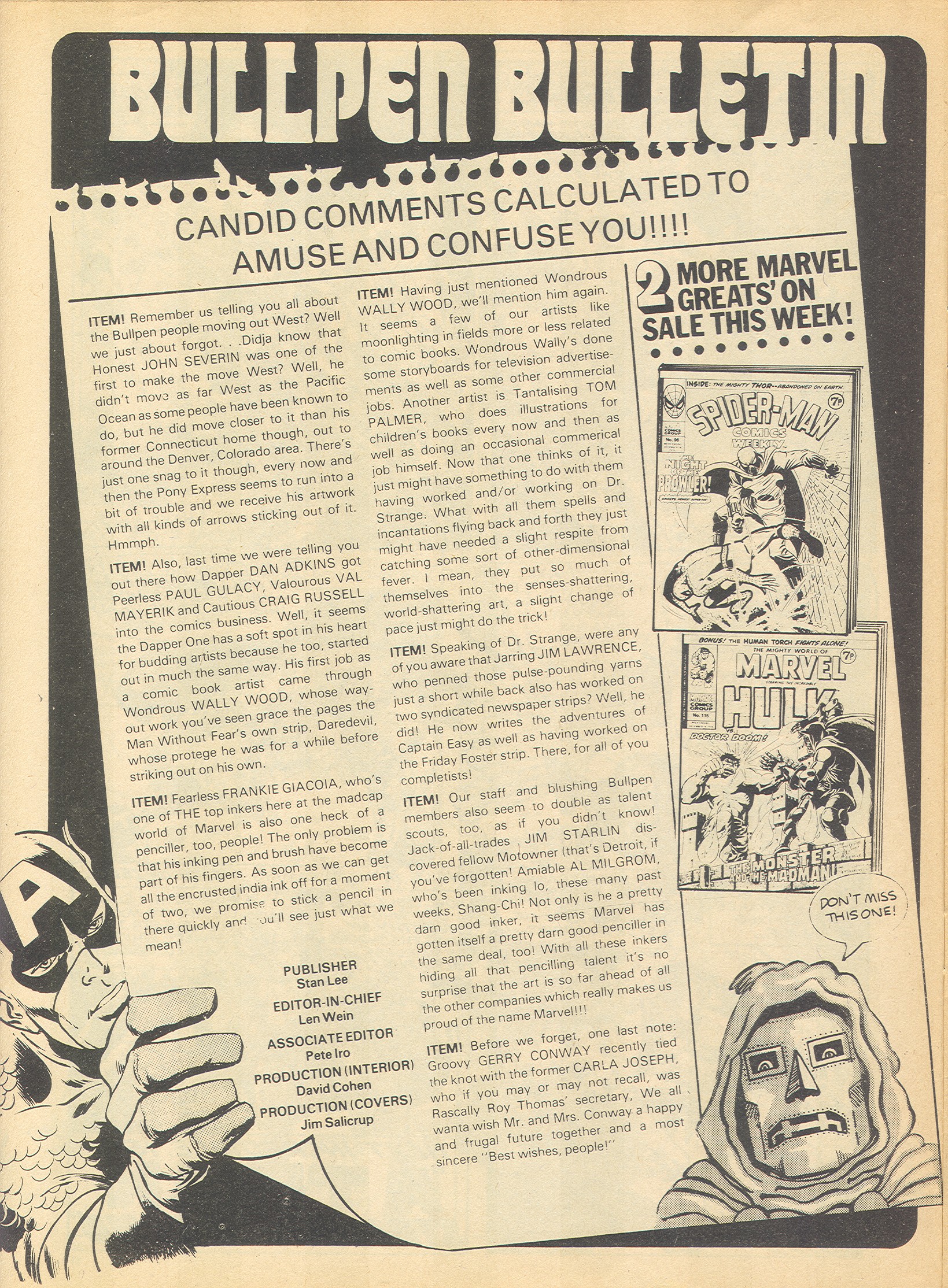 Read online The Avengers (1973) comic -  Issue #65 - 12