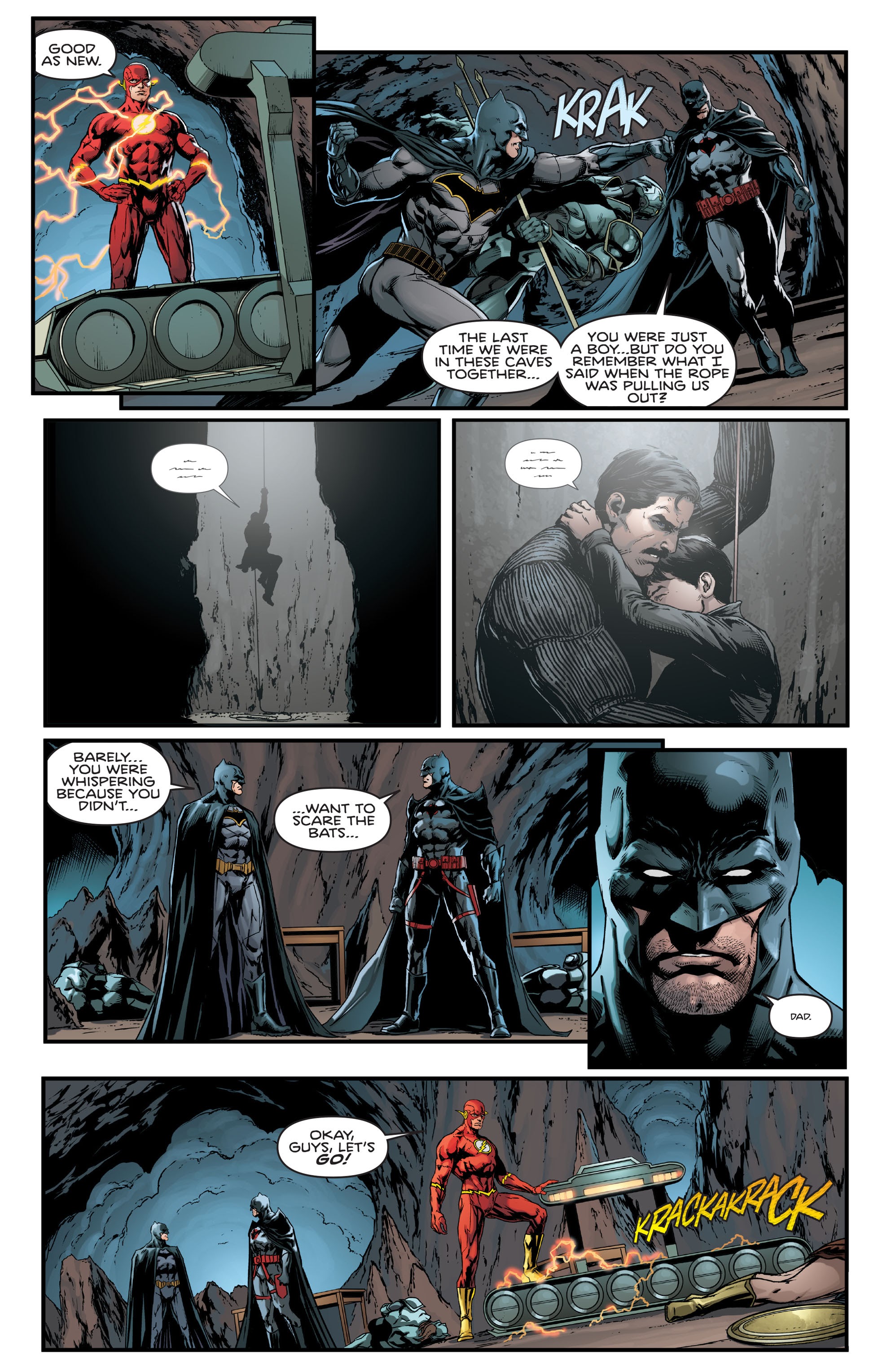 Read online Batman/Flash: The Button Deluxe Edition comic -  Issue # TPB - 59