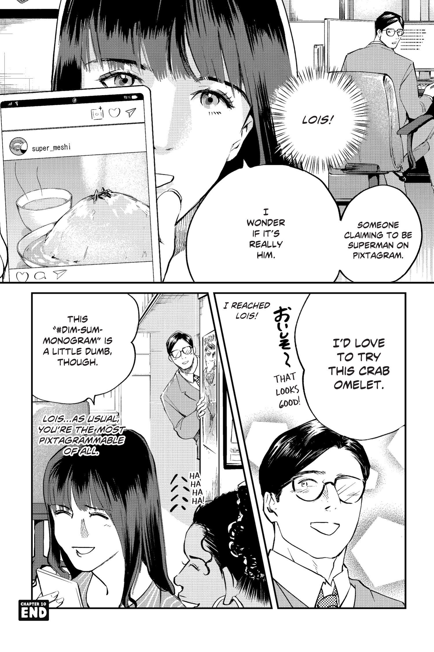 Read online Superman vs. Meshi comic -  Issue #10 - 20