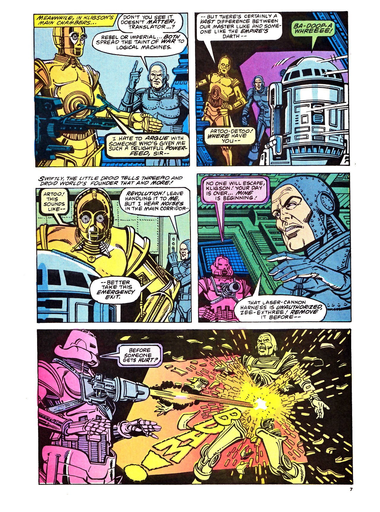 Read online Return of the Jedi comic -  Issue #71 - 7