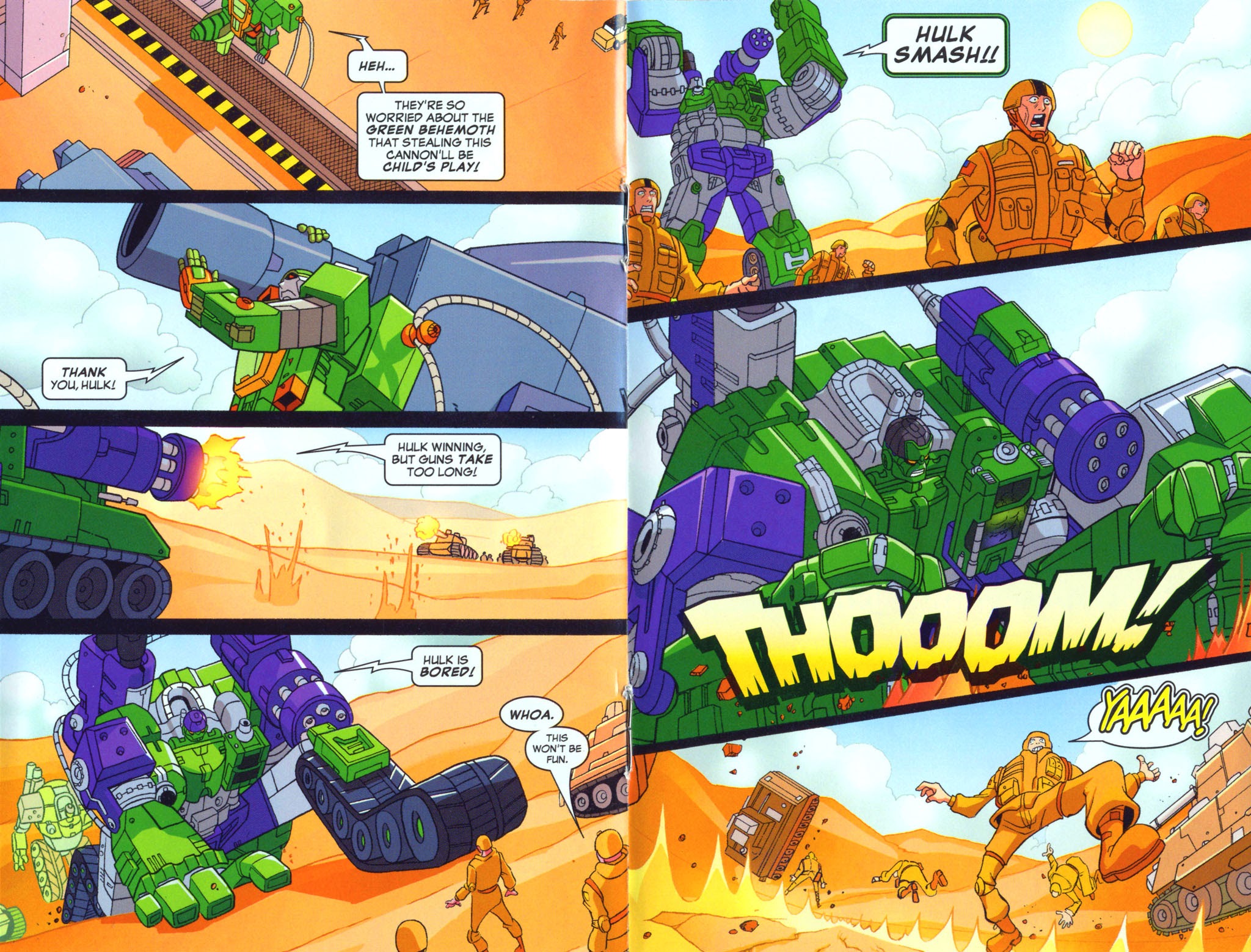 Read online Marvel Megamorphs comic -  Issue # Hulk - 4