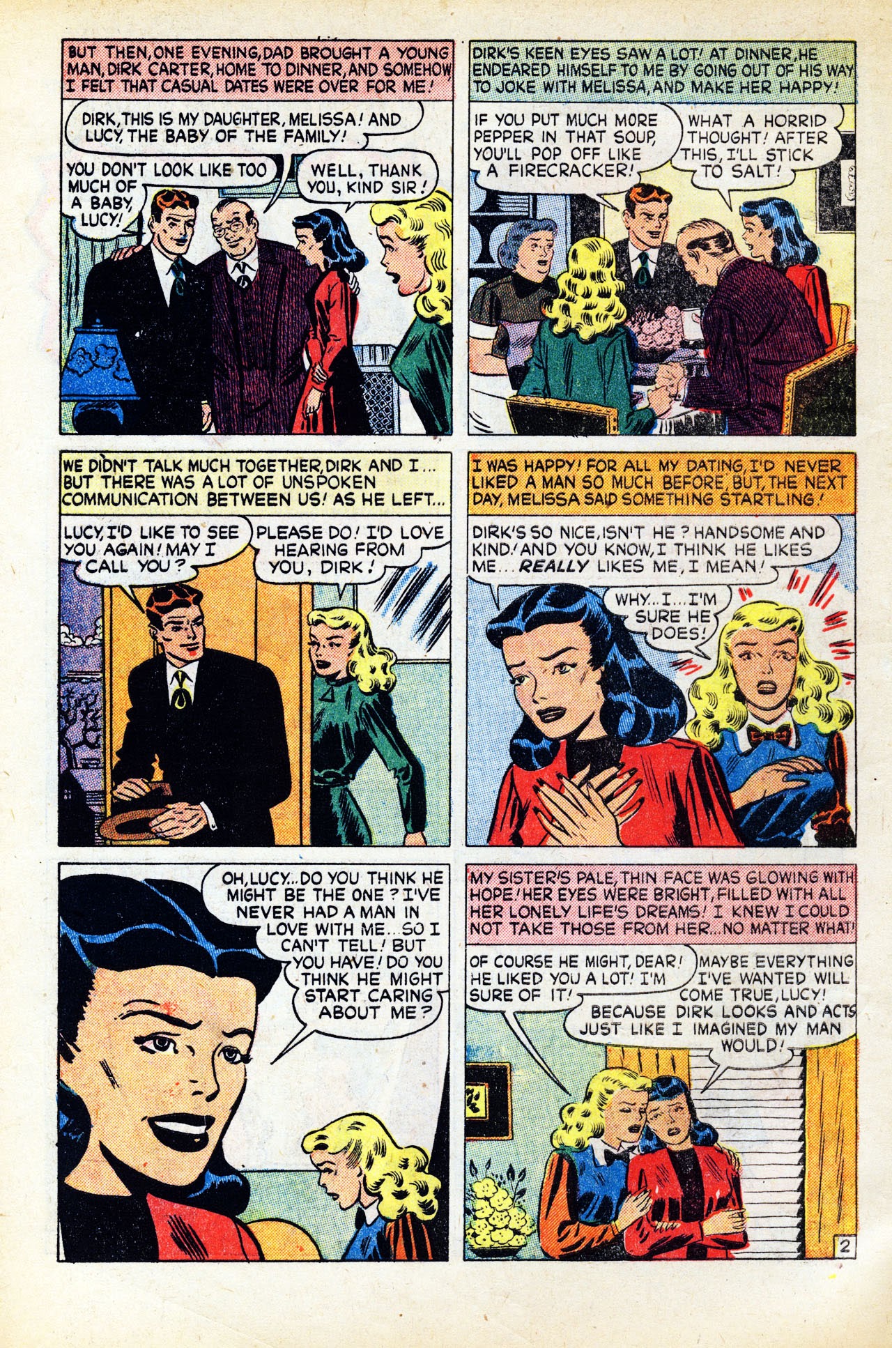 Read online My Love (1949) comic -  Issue #3 - 4