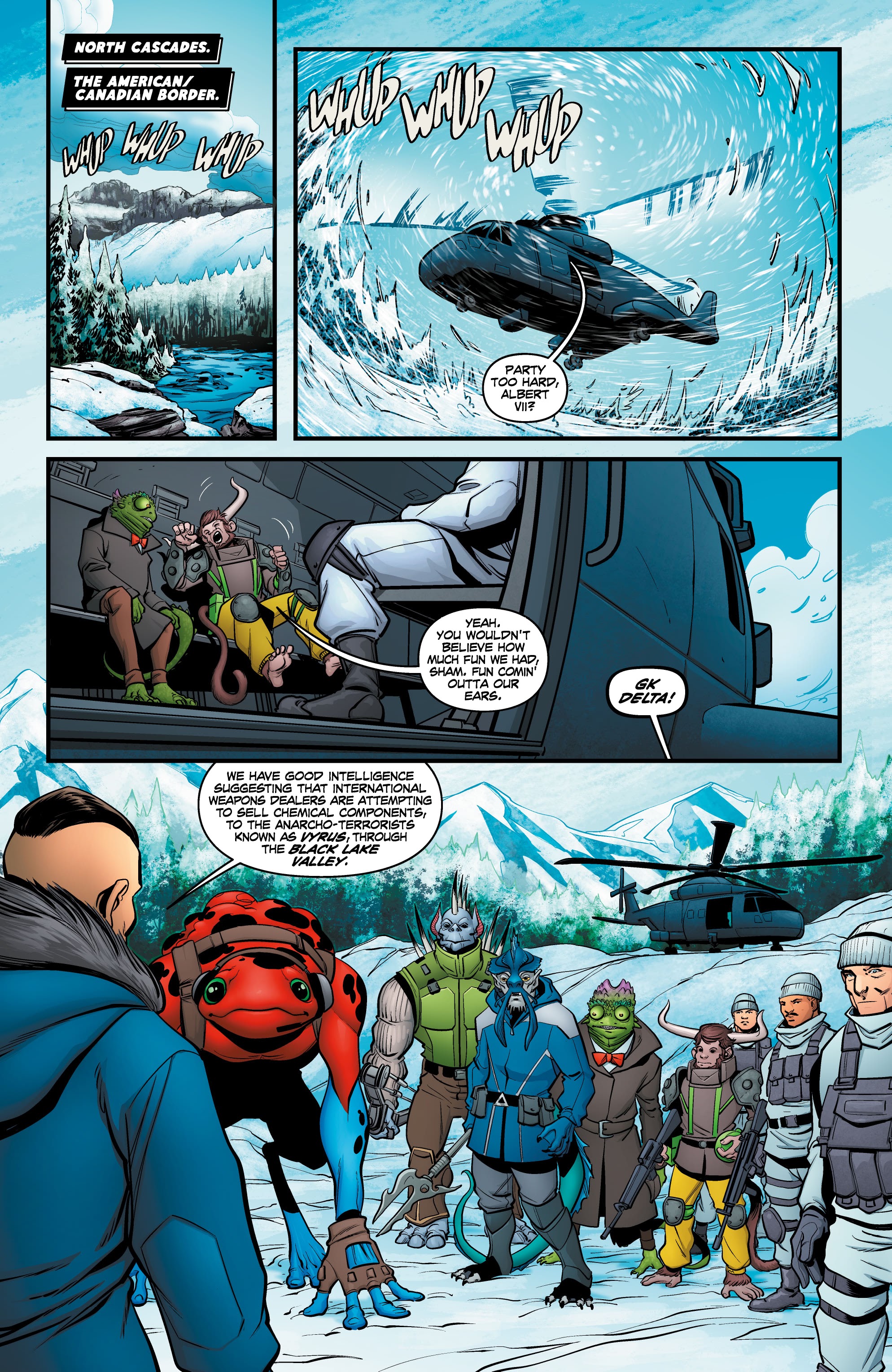 Read online Alter Nation: They Hide Hybrids comic -  Issue # TPB - 20