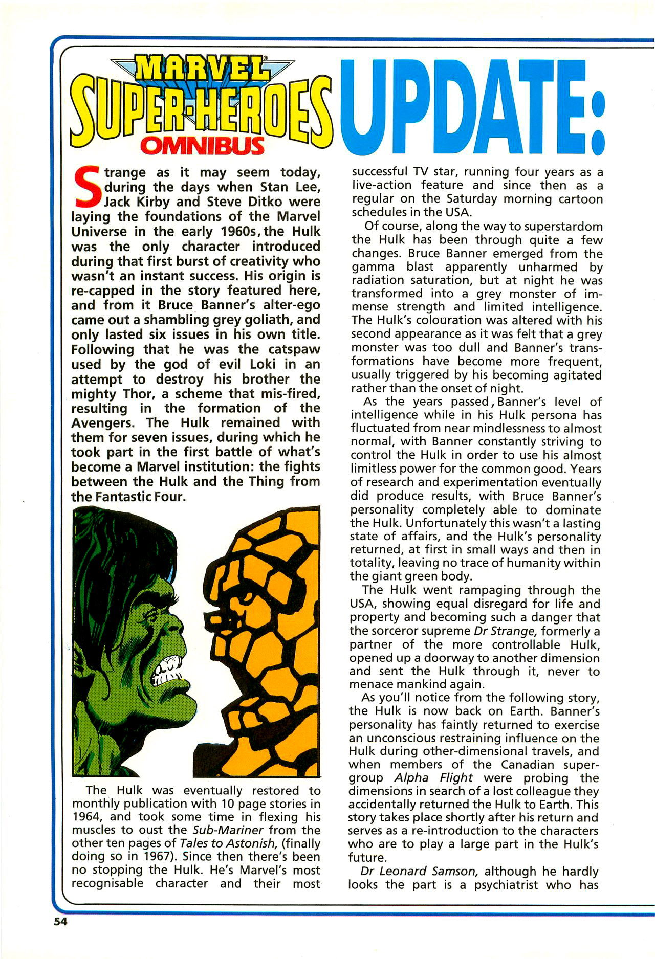 Read online Marvel Super-Heroes Omnibus comic -  Issue # TPB - 54