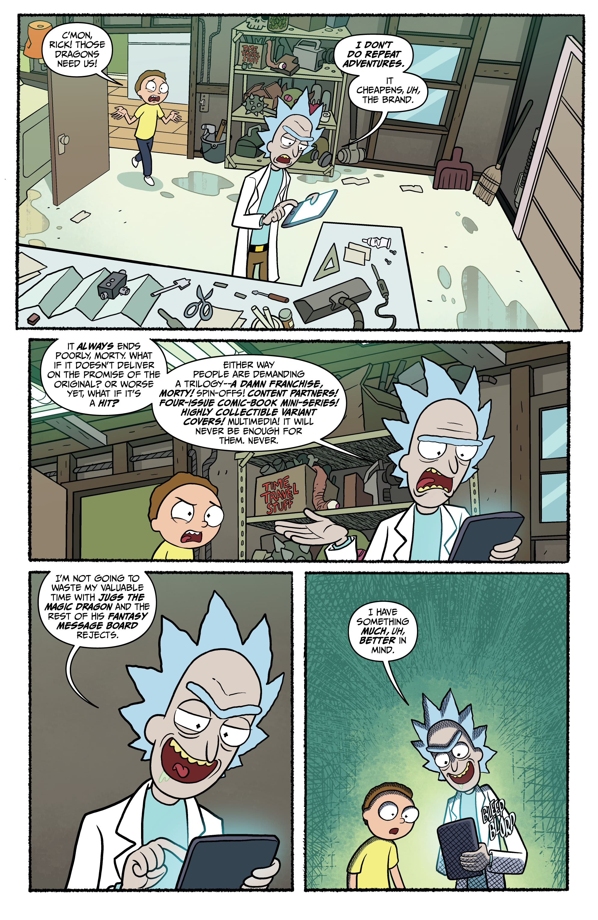 Read online Rick and Morty: Worlds Apart comic -  Issue # _TPB - 21