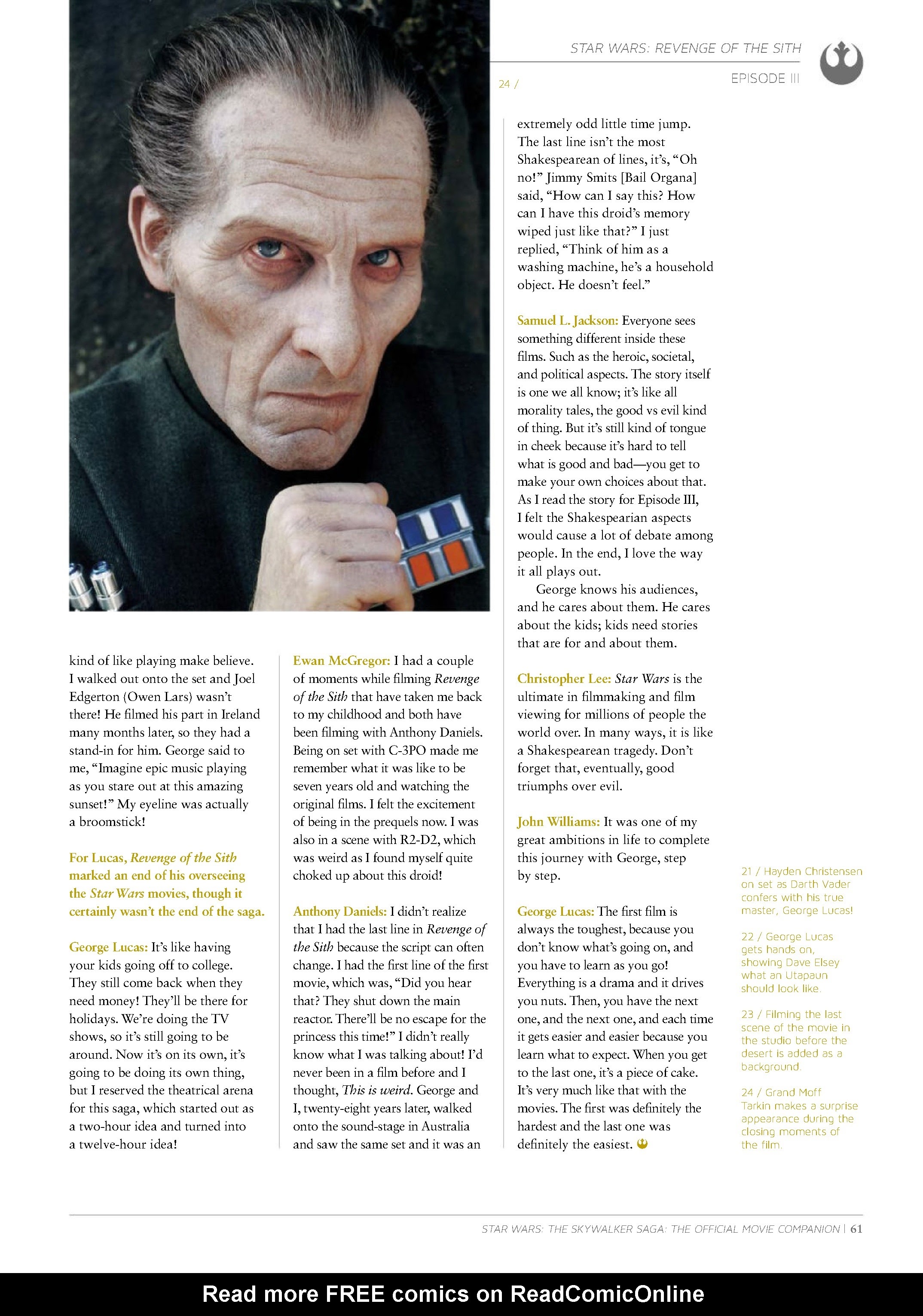 Read online Star Wars: The Skywalker Saga The Official Collector's Edition Book comic -  Issue # TPB (Part 1) - 61