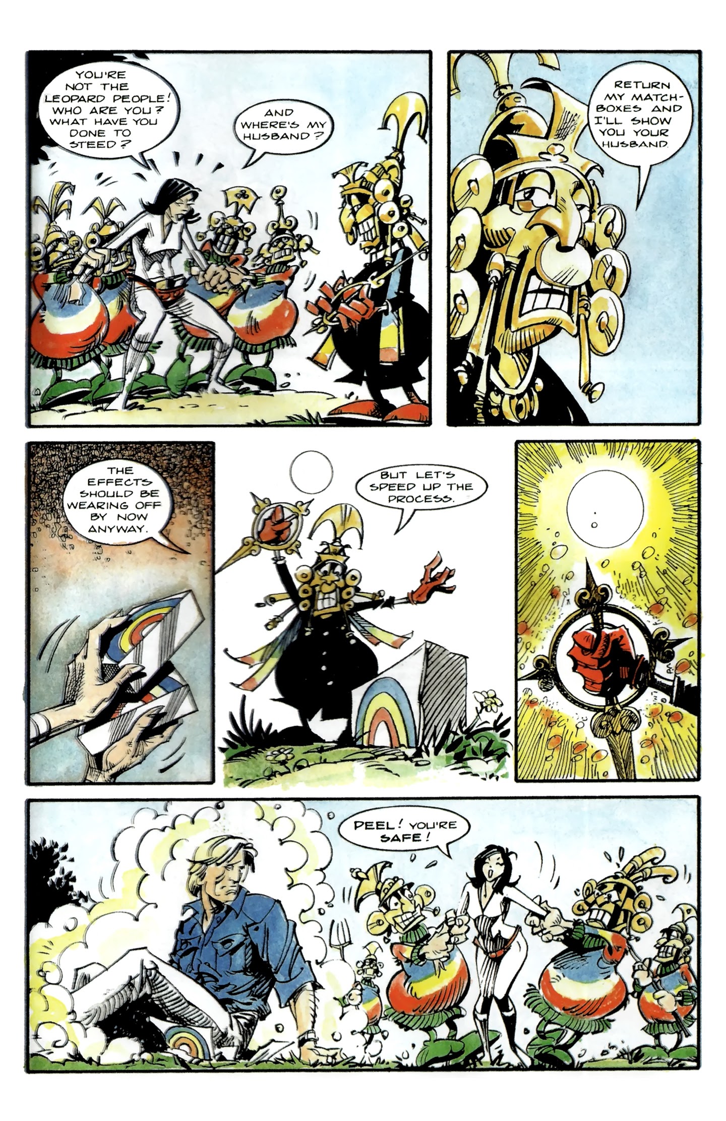 Read online Steed and Mrs. Peel (2012) comic -  Issue #6 - 14