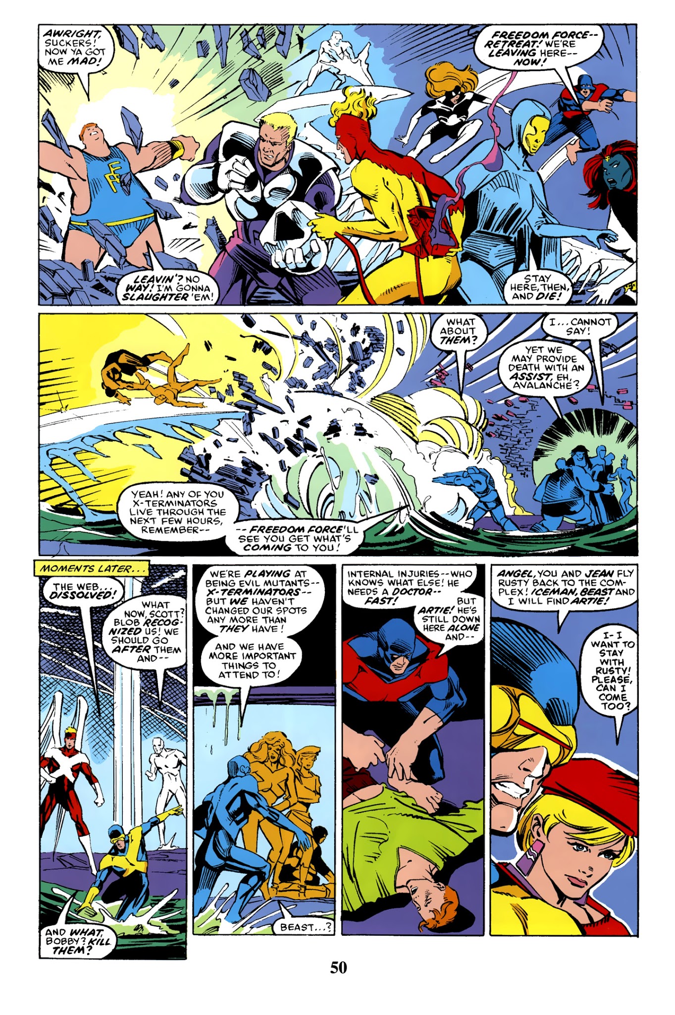 Read online X-Men: Mutant Massacre comic -  Issue # TPB - 50