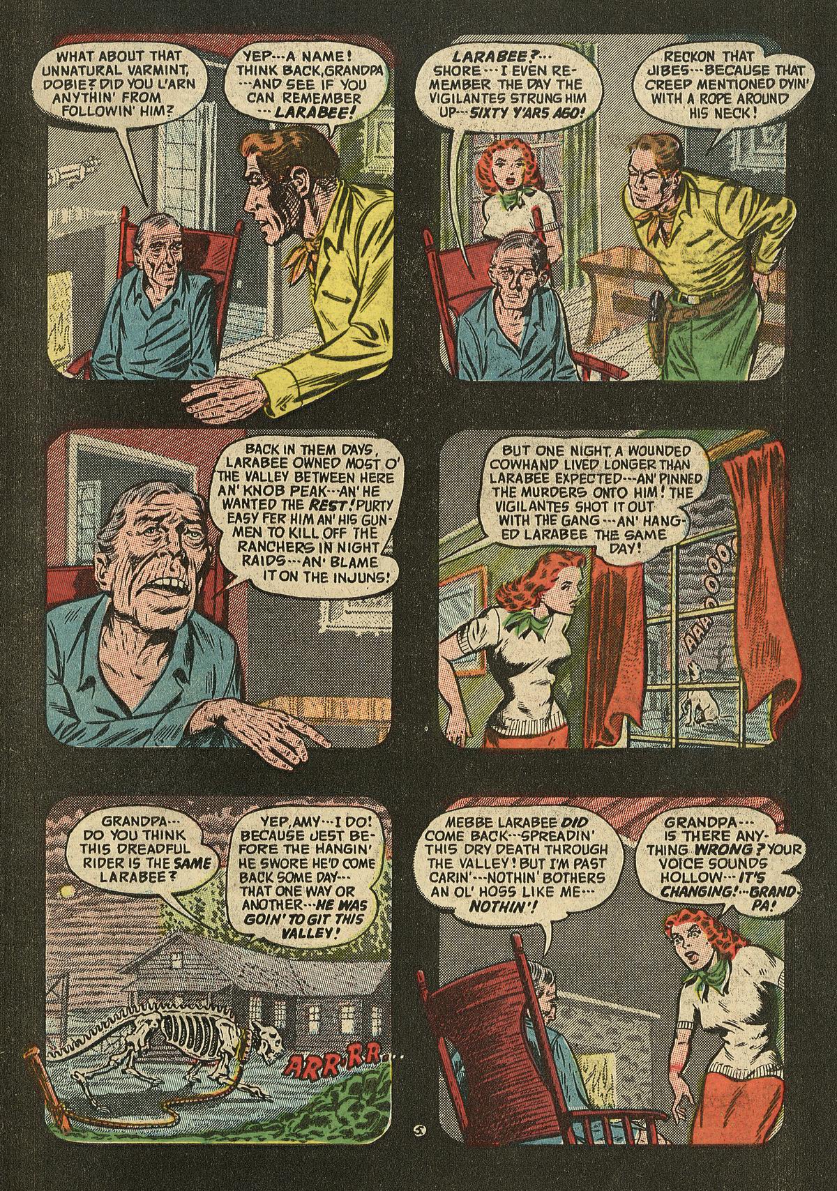 Read online Adventures Into The Unknown comic -  Issue #54 - 7