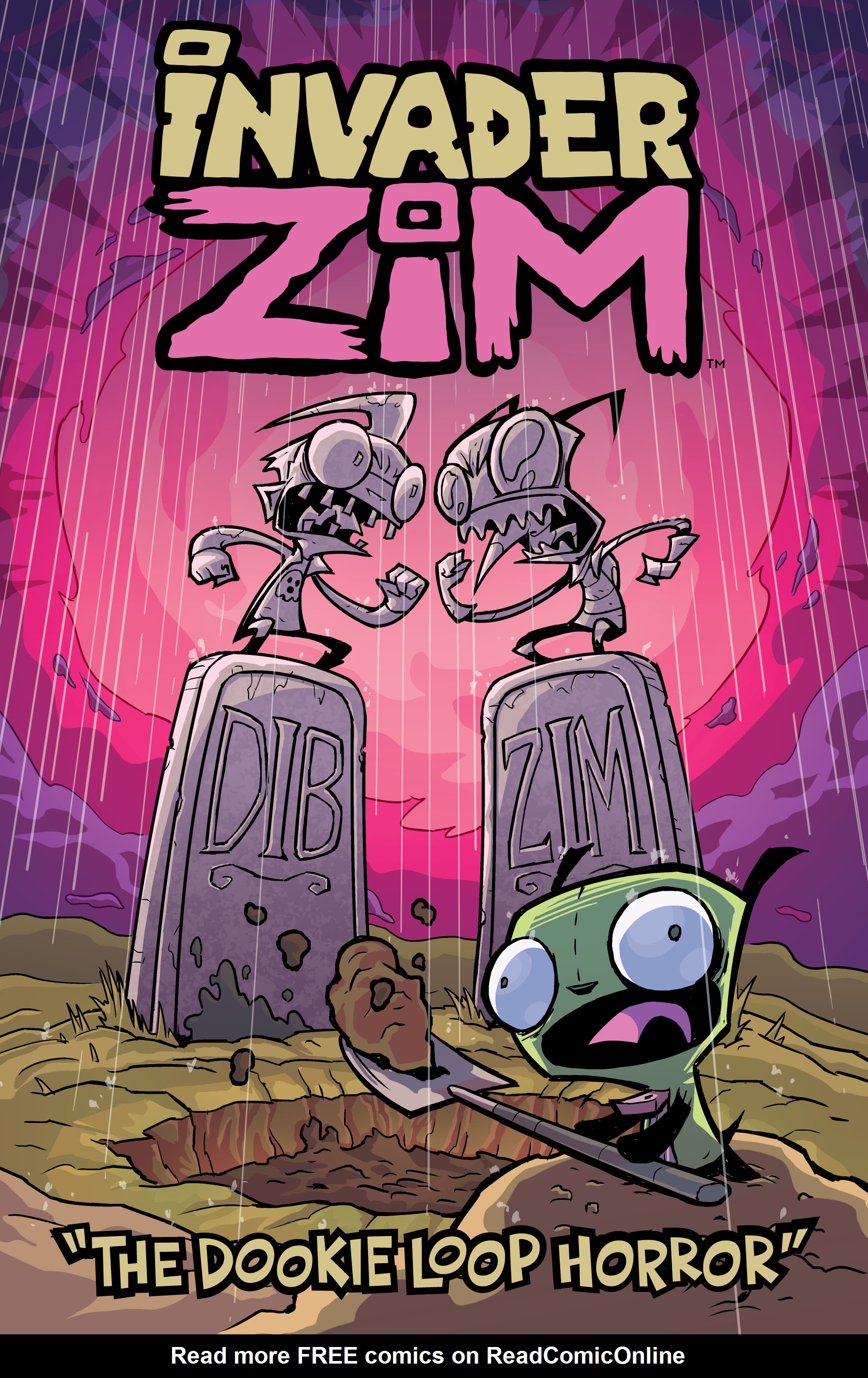 Read online Invader Zim: The Dookie Loop Horror comic -  Issue # Full - 1