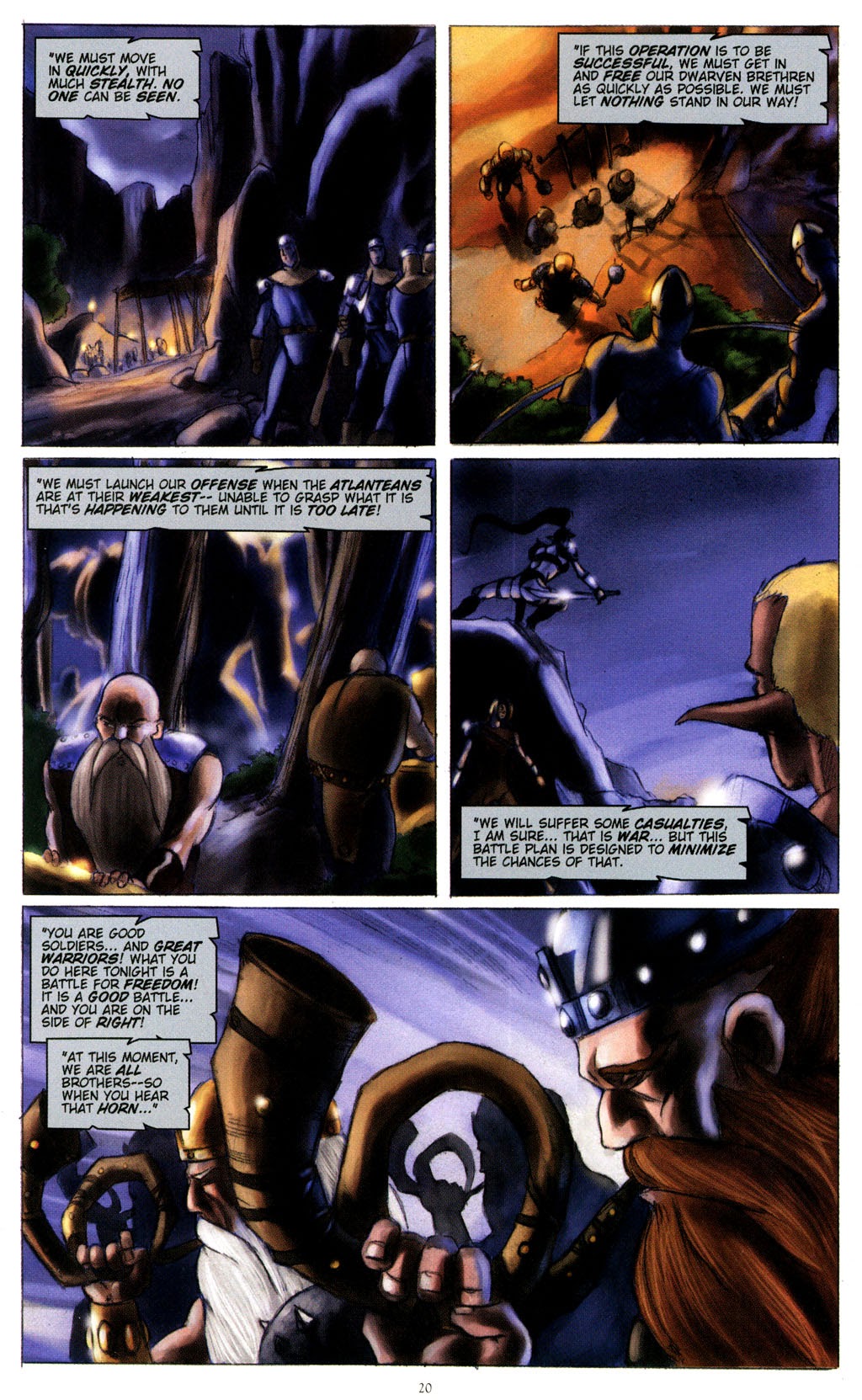 Read online Mage Knight: Stolen Destiny comic -  Issue #3 - 22