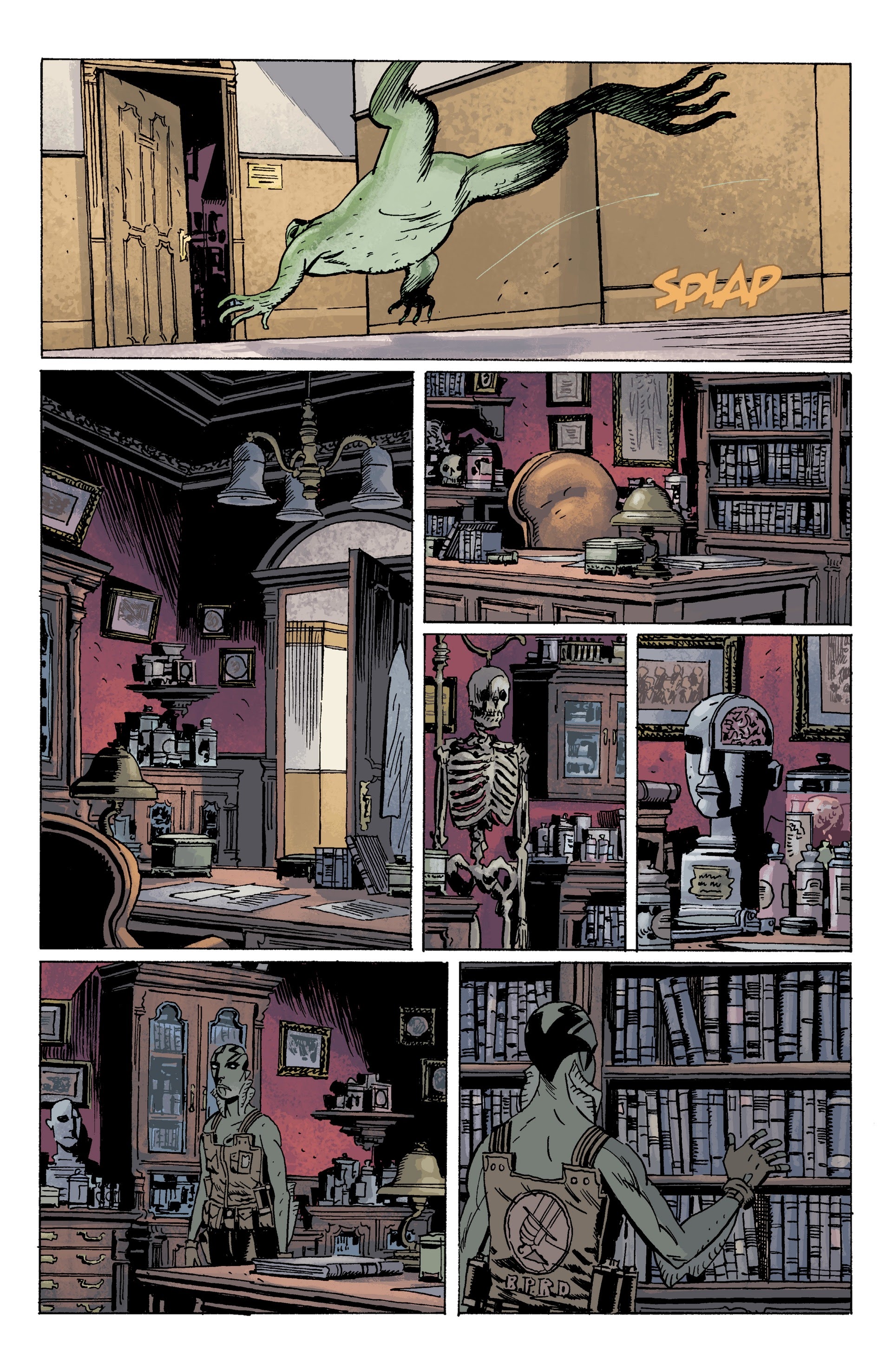 Read online Hellboy Universe Essentials: B.P.R.D. comic -  Issue # TPB - 125