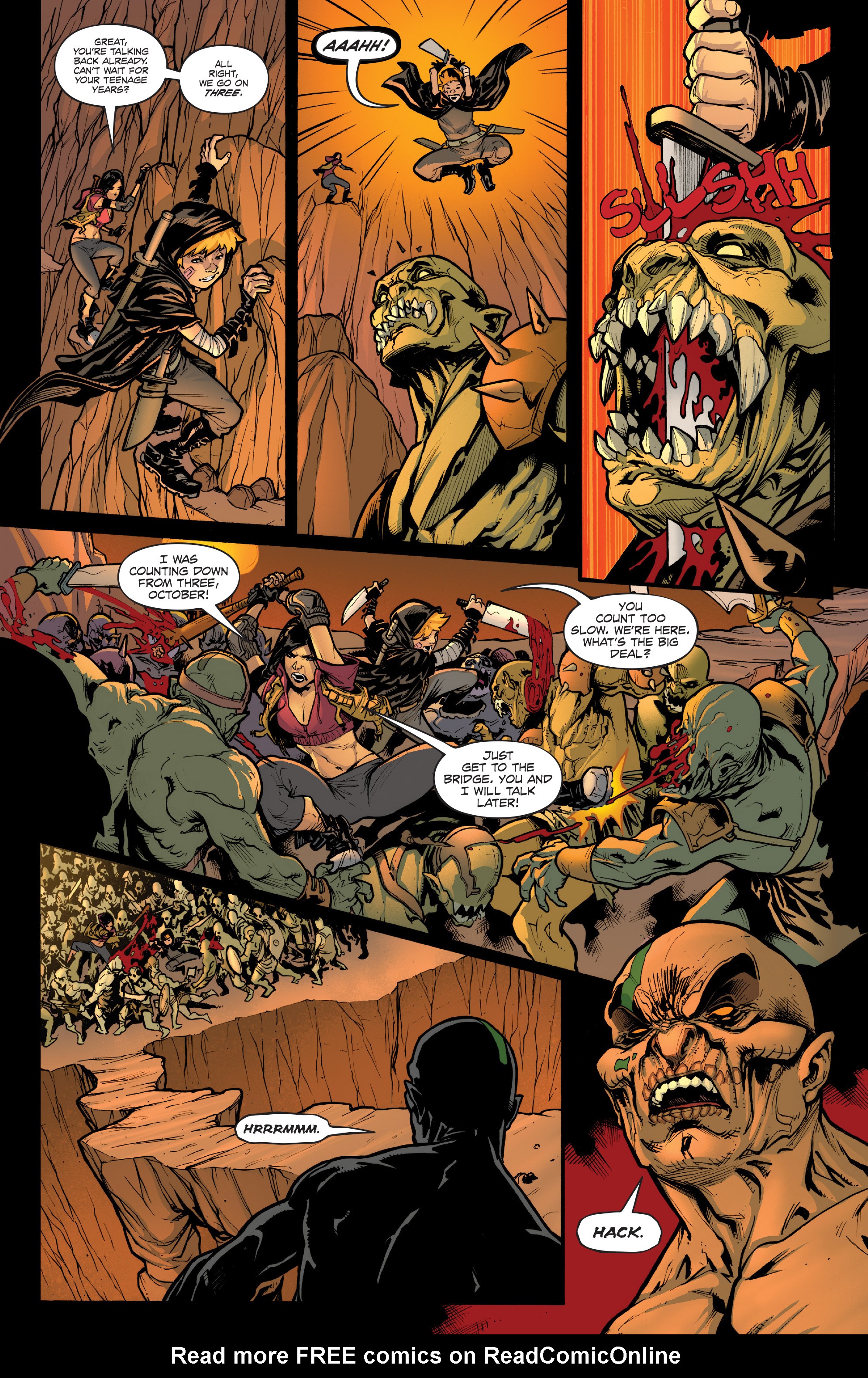 Read online Hack/Slash: Son of Samhain comic -  Issue # Full - 102
