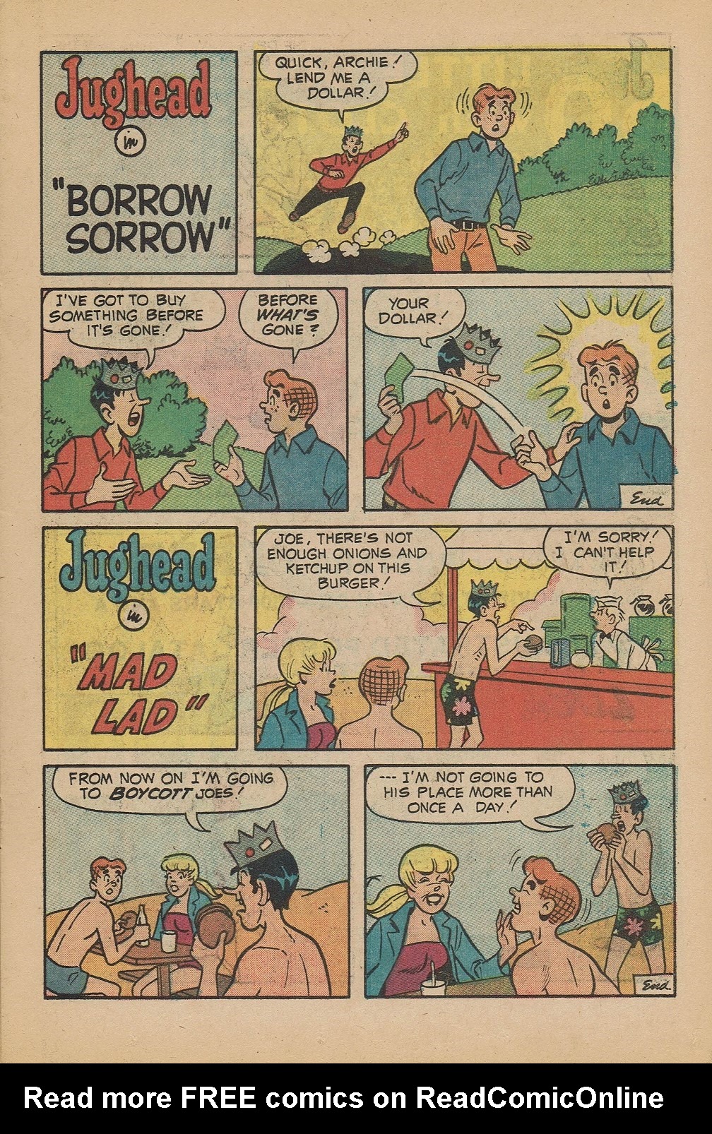 Read online Jughead's Jokes comic -  Issue #30 - 23