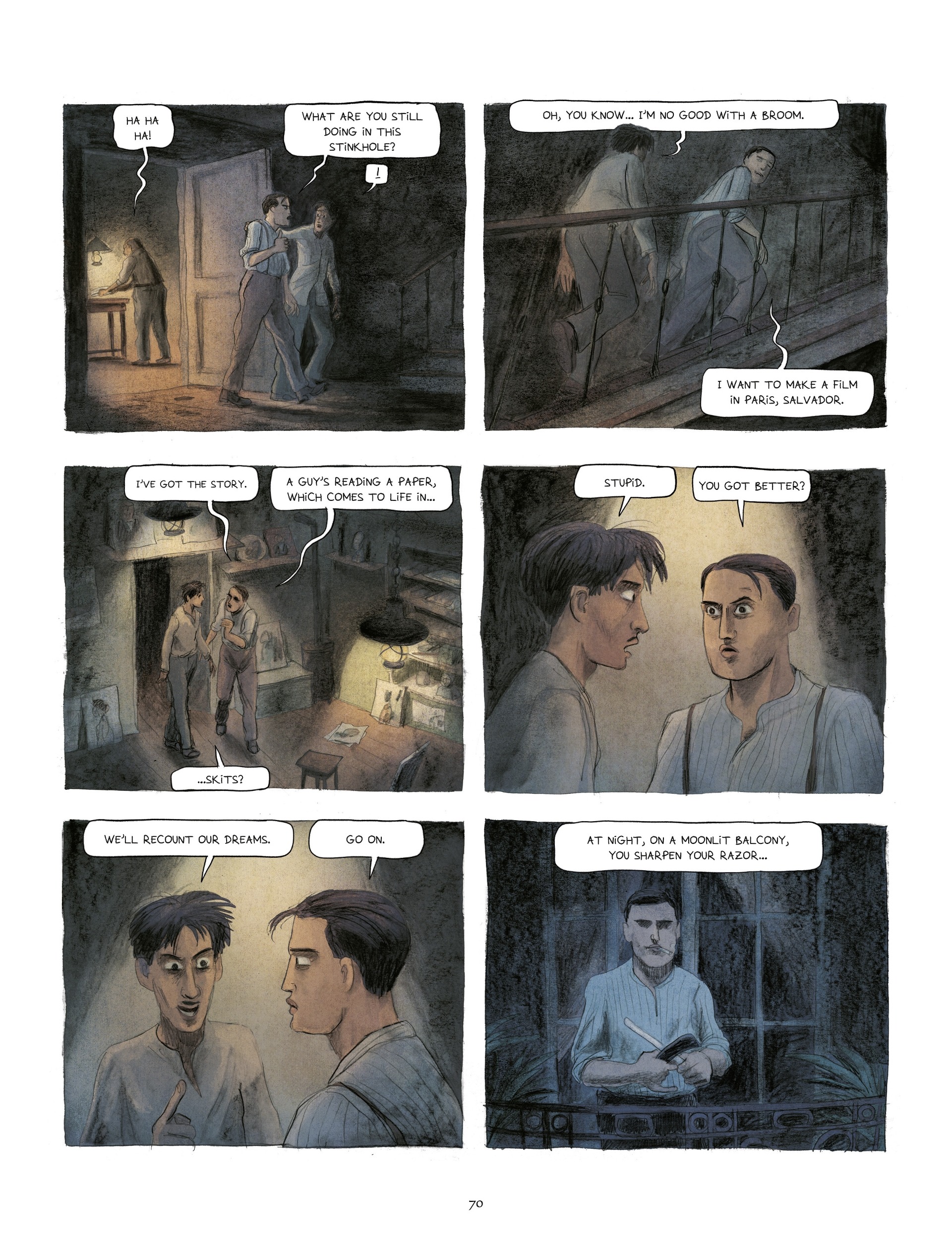 Read online Dalí: Before Gala comic -  Issue # TPB - 72
