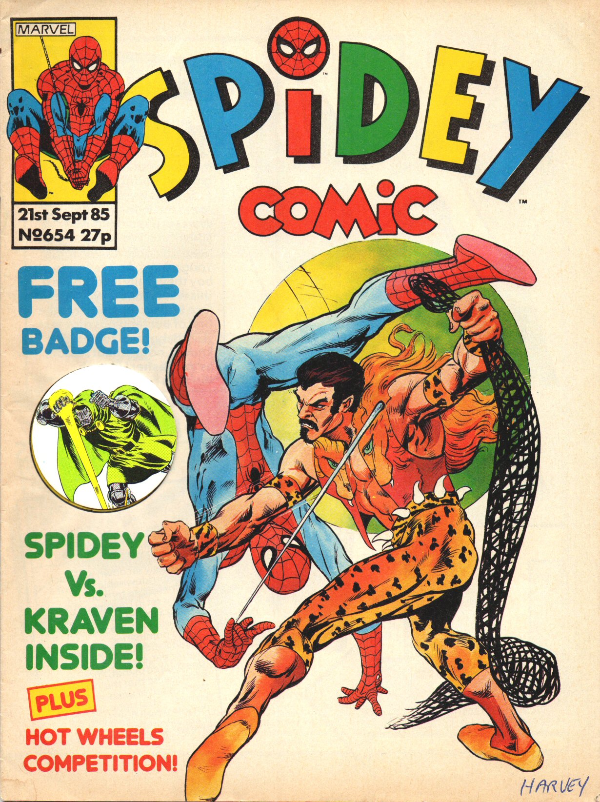 Read online Spidey Comic comic -  Issue #654 - 1