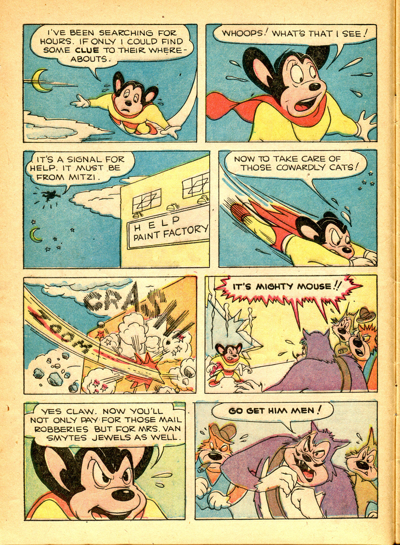 Read online Paul Terry's Mighty Mouse Comics comic -  Issue #31 - 7