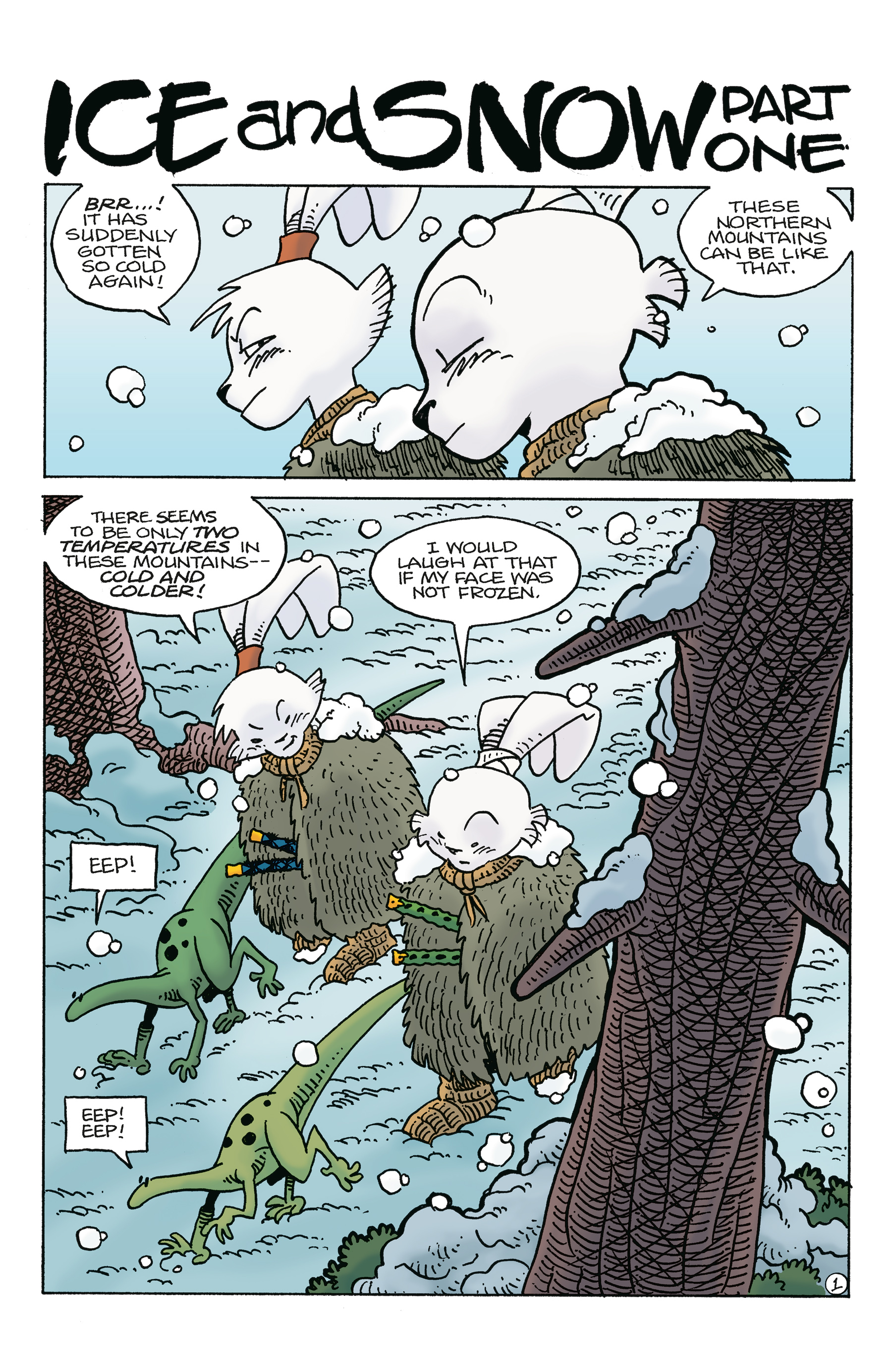 Read online Usagi Yojimbo: Ice and Snow comic -  Issue #1 - 3